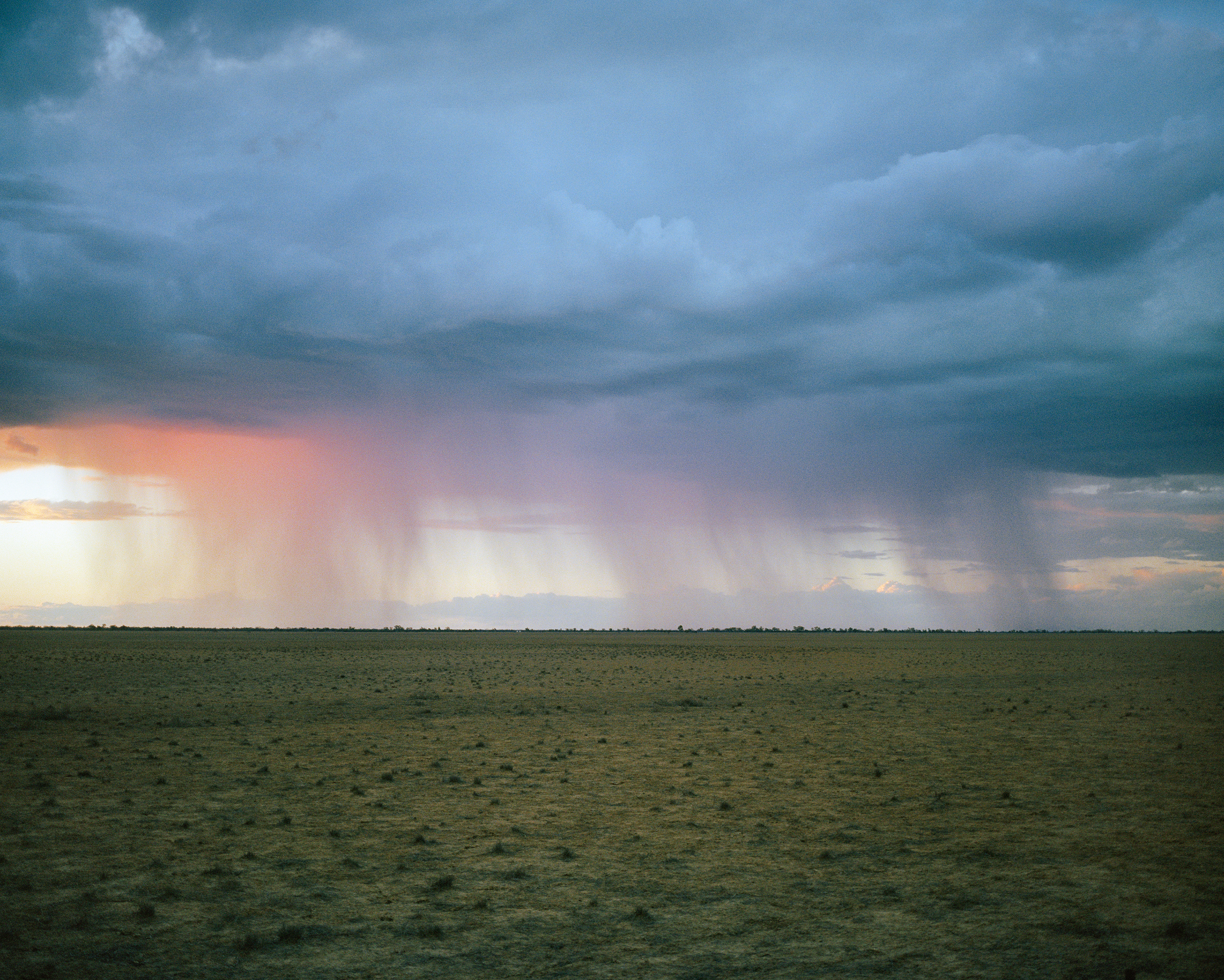 A storm moves across drought-affected land near Tuen, south of Cunnamulla, in Queensland in November. (Adam Ferguson for TIME)