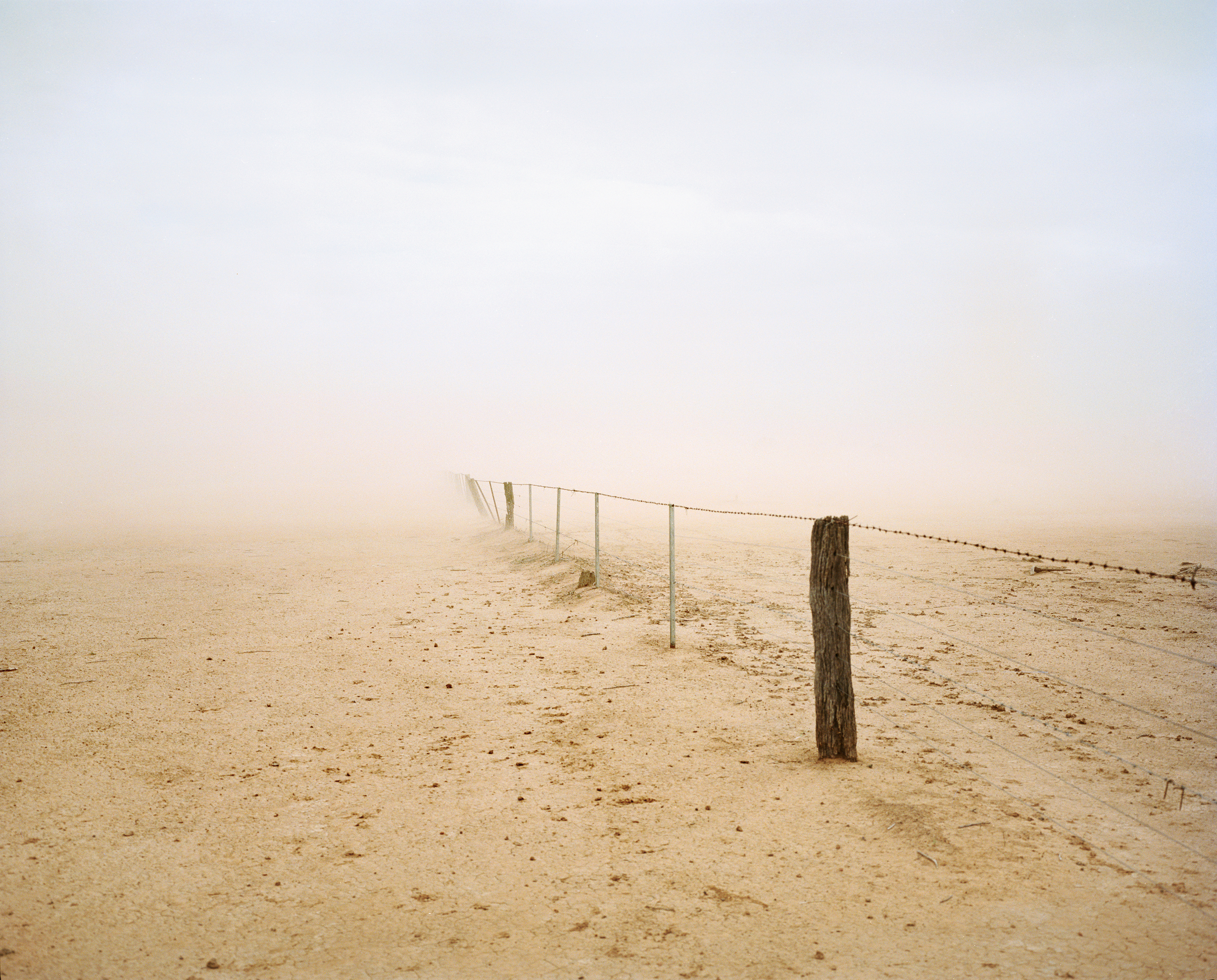 A dust storm blows across Epping Farm, the property of Jack and Jan Slack-Smith, near Pilliga in December. (Adam Ferguson for TIME)