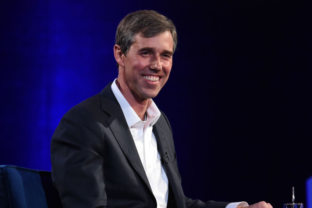 Beto O'Rourke speaks onstage at Oprah's SuperSoul Conversations