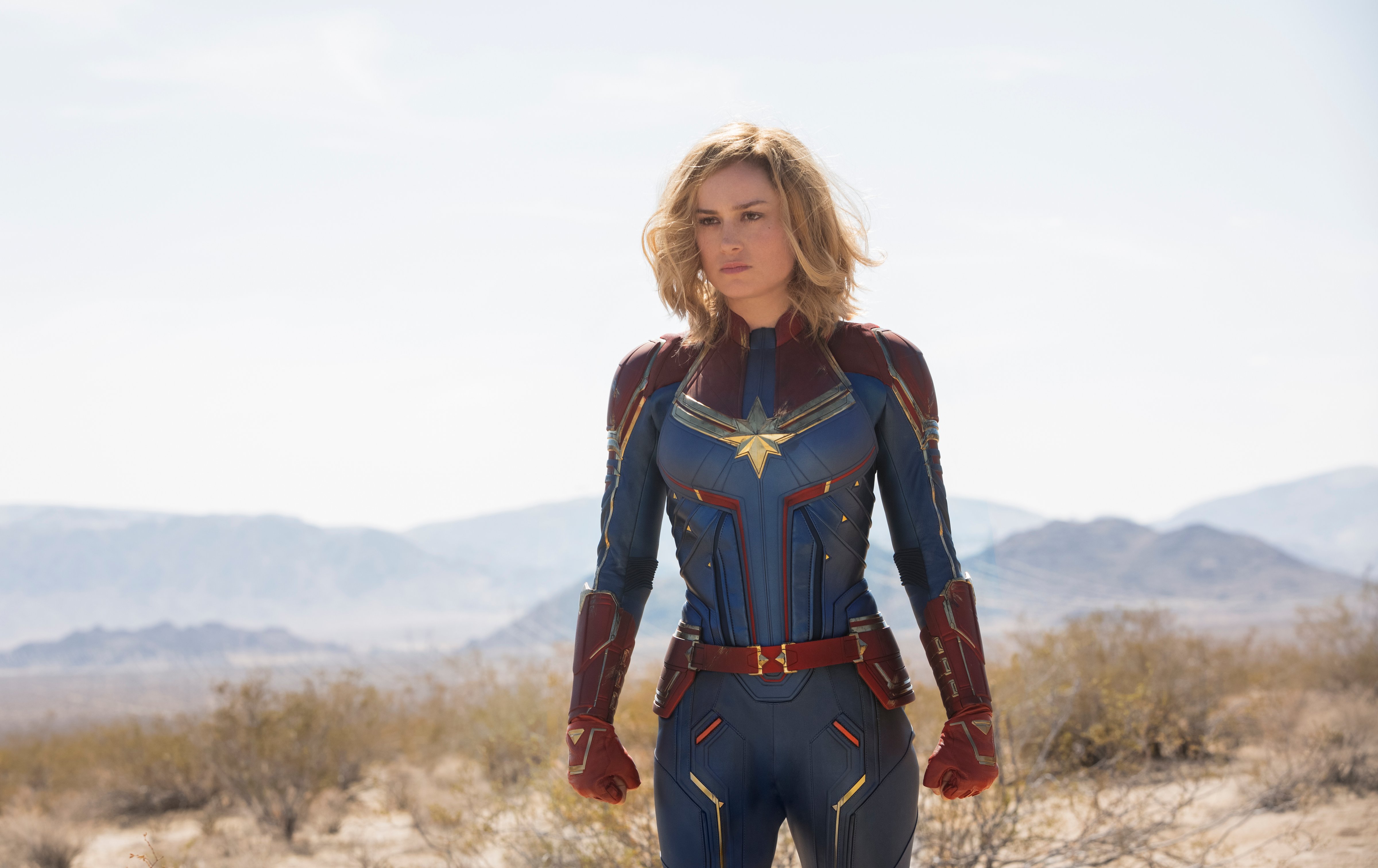 Brie Larson in 'Captain Marvel,' 2019. (Chuck Zlotnick—Marvel Studios)