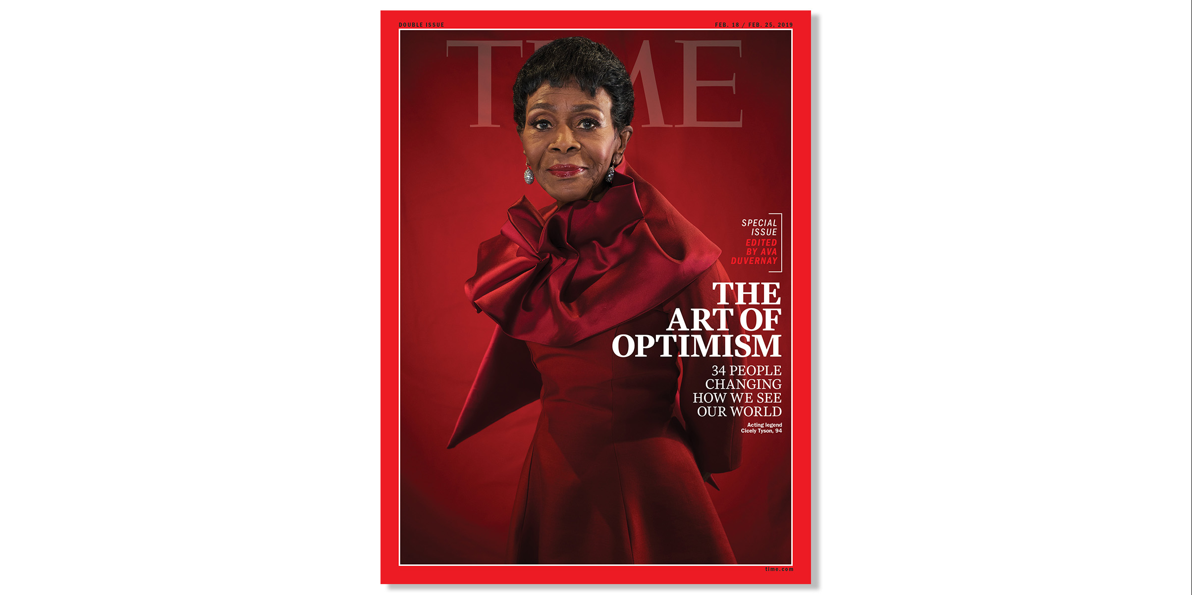 Social - Cicely Tyson Optimist Time Magazine Cover 190218