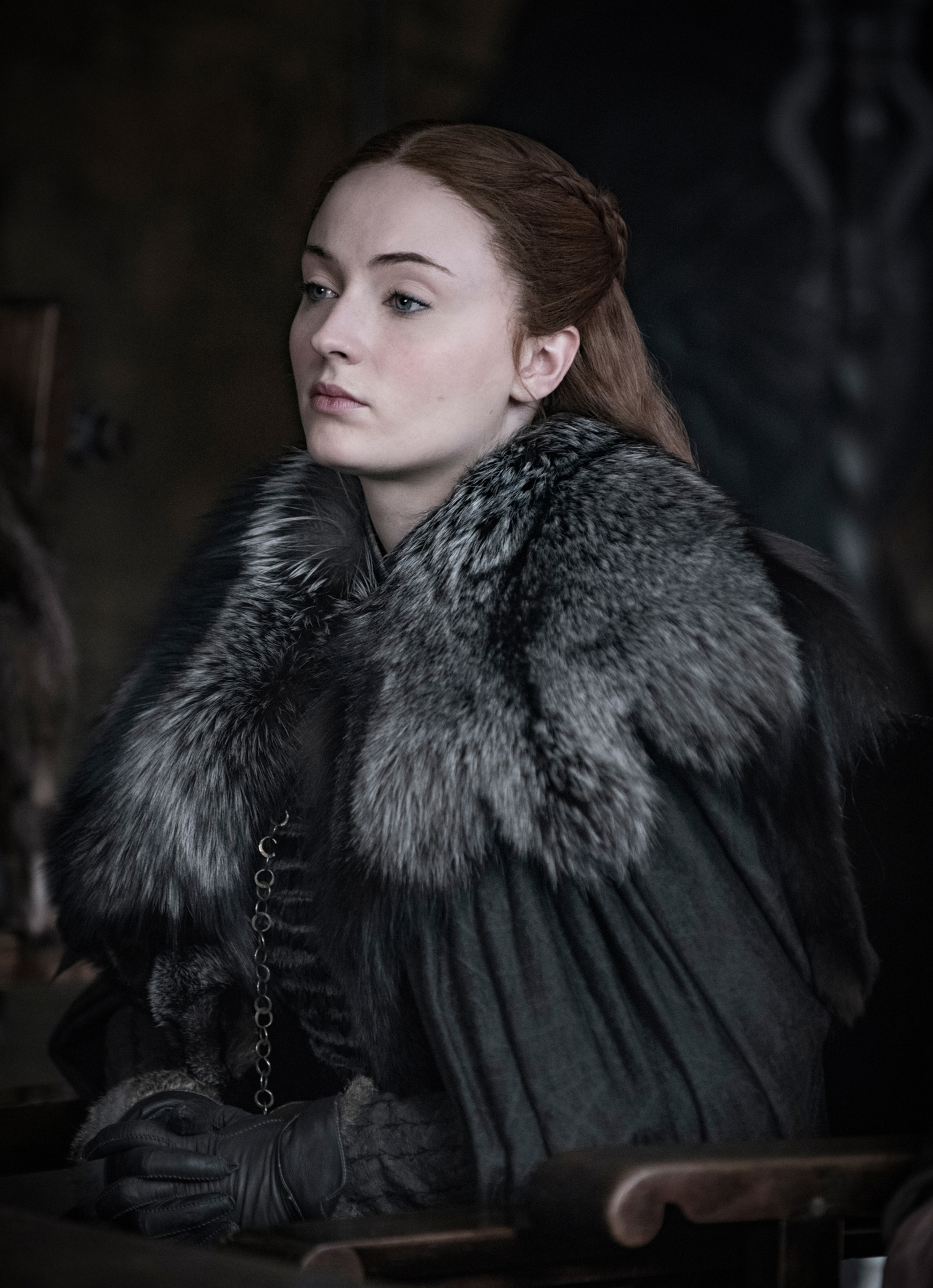 Sophie Turner as Sansa Stark (Helen Sloan—HBO)