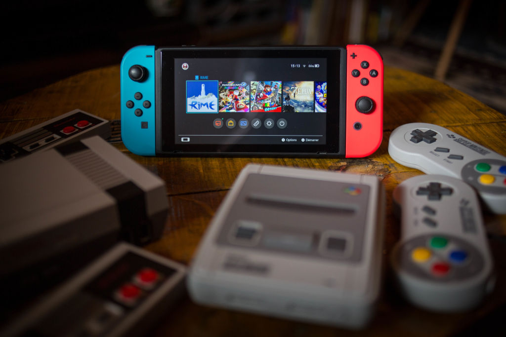 Nintendo Switch (SOPA Images&mdash;LightRocket via Getty Images)