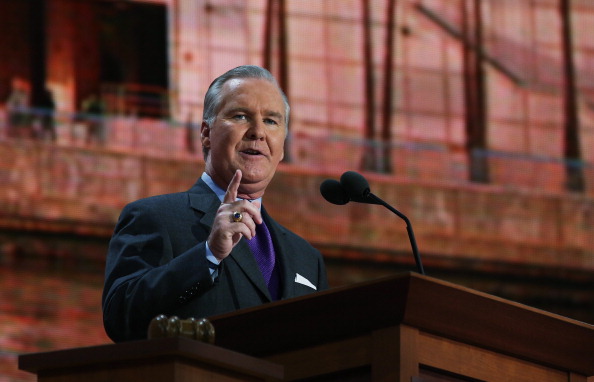 TAMPA, FL - AUGUST 28:  Tampa, FL Mayor Bob Buckhorn speaks during the Republican National Convention at the Tampa Bay Times Forum on August 28, 2012 in Tampa, Florida. (Getty Images)
