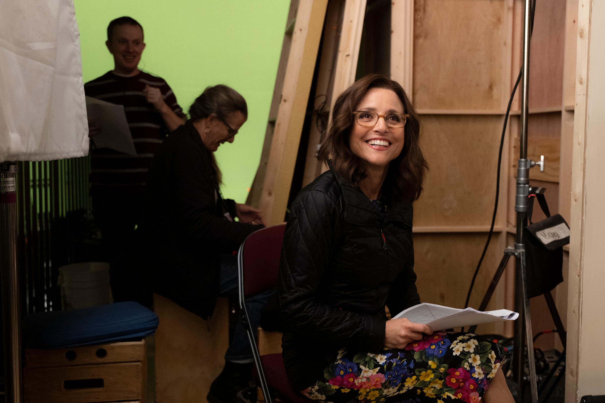 Behind the scenes on the set of Veep
