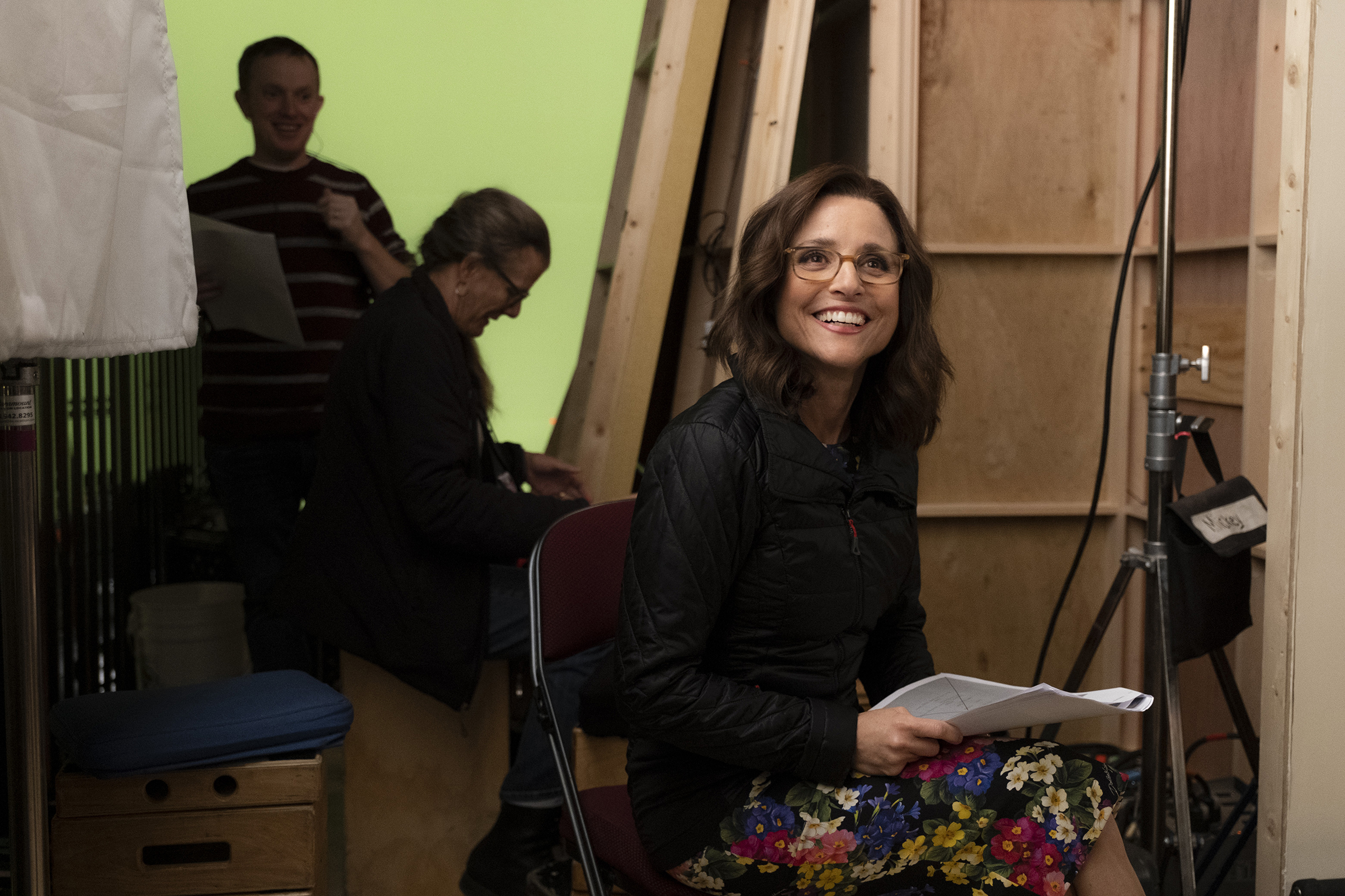Behind the scenes on the set of Veep (Colleen Hayes—HBO)