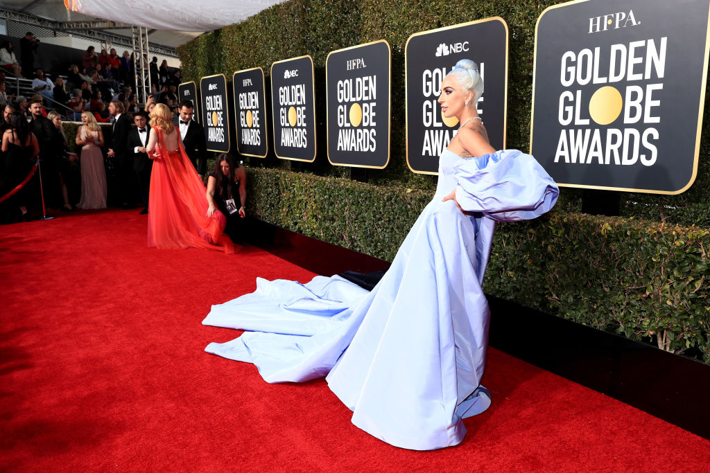 Lady Gaga arrives to the 76th Annual Golden Globe Awards held at the Beverly Hilton Hotel on January 6, 2019. (Christopher Polk—NBC/NBCU Photo Bank/Getty Images)