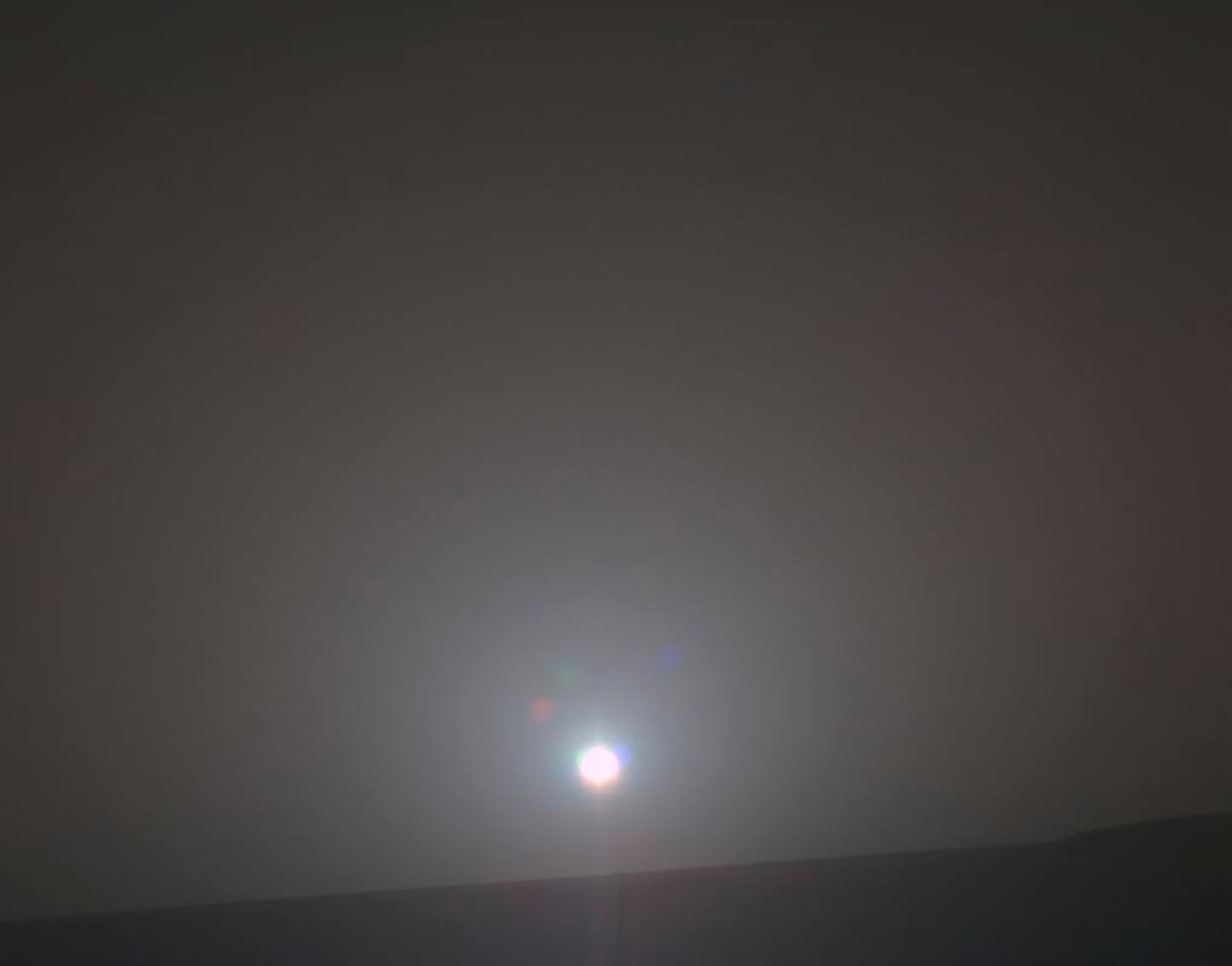 The sun rises on Mars on Feb. 15, 2018. (Uncredited/AP/Shutterstock)