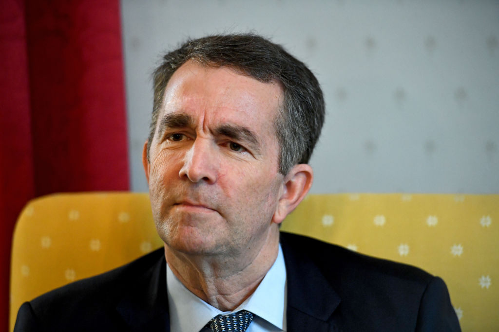 Virginia Gov. Ralph Northam in an interview in the Governor's Mansion Feb. 09, 2019 in Richmond, VA. (Katherine Frey—The Washington Post/Getty Images)