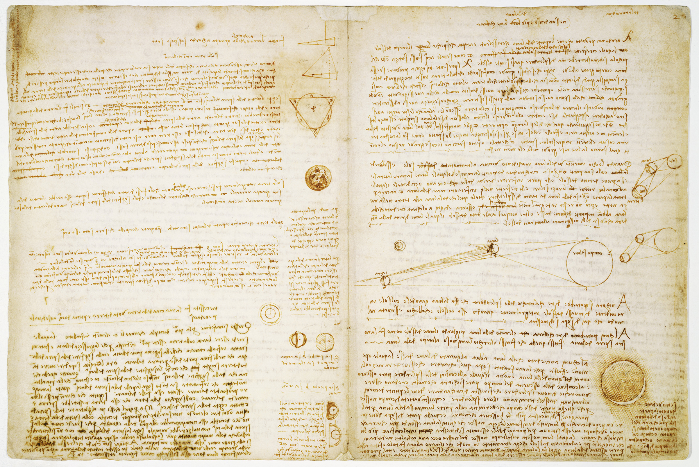 2019 marks the 500th anniversary of Leonardo’s death. To help celebrate the occasion, the Codex Leicester will be on display in several European museums (Seth Joel—Corbis/VCG/Getty Images)
