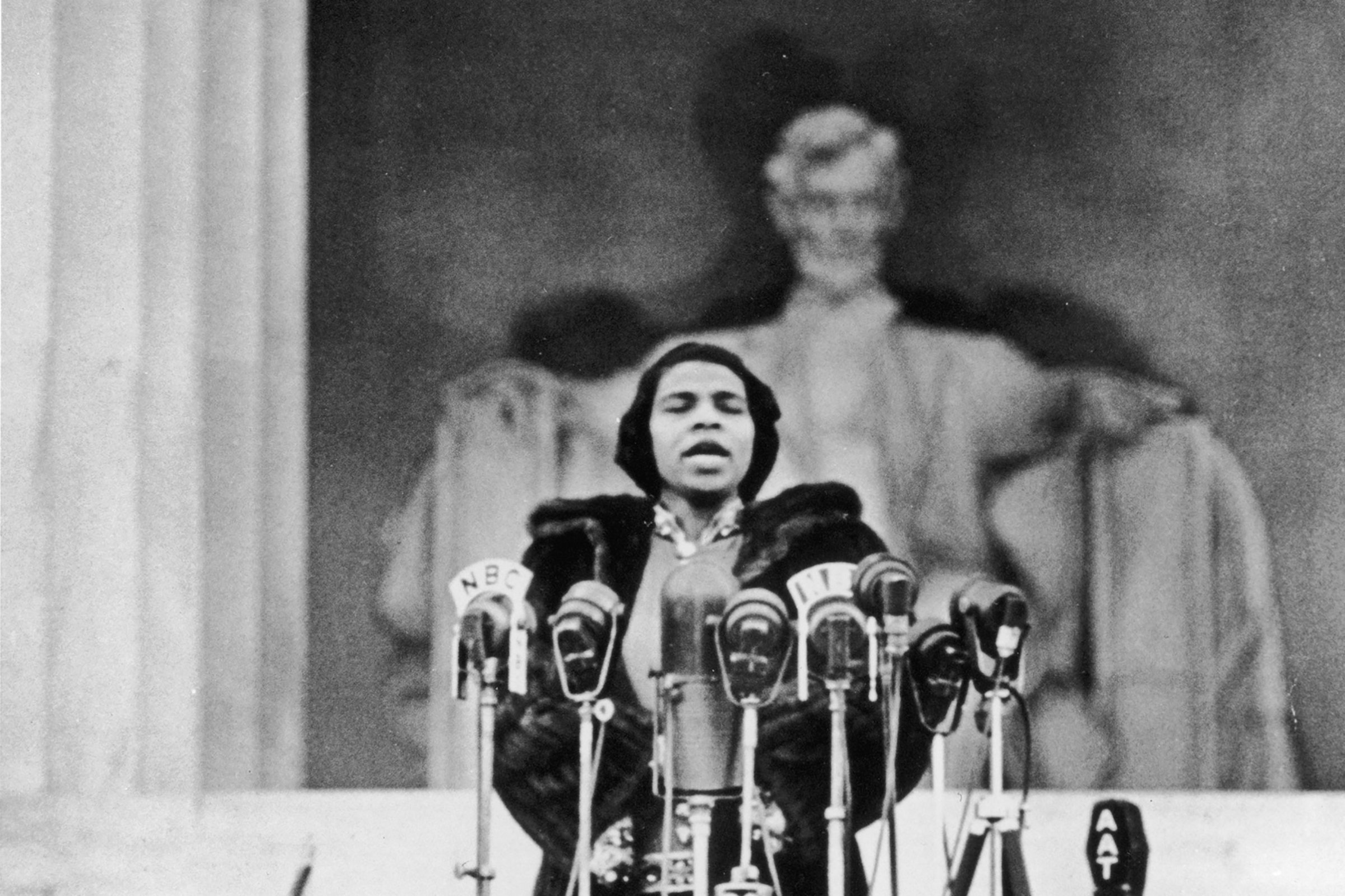 Singer Marian Anderson connects a history of black artistic excellence in America