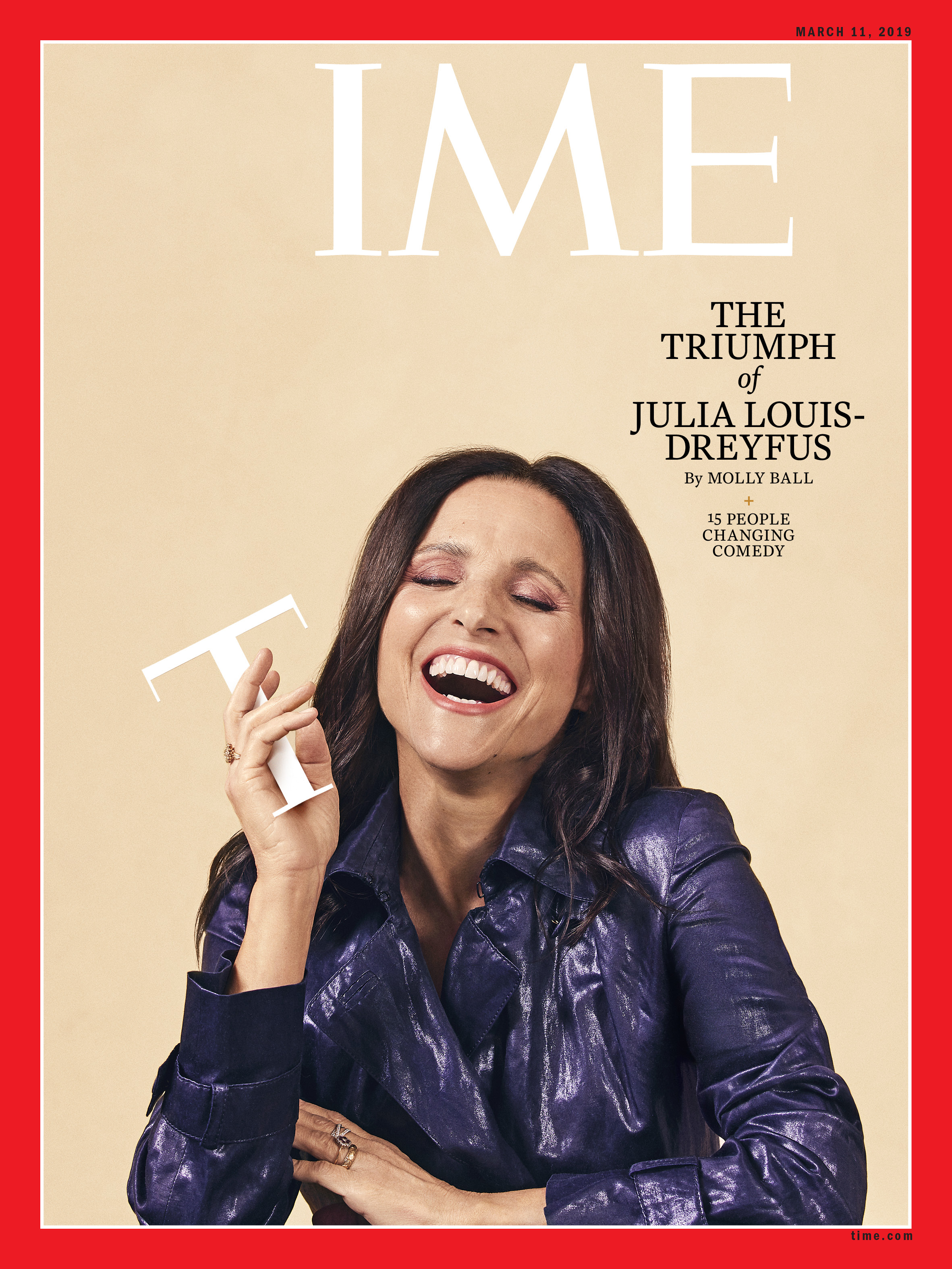 Julia Louis-Dreyfus Time Magazine Cover