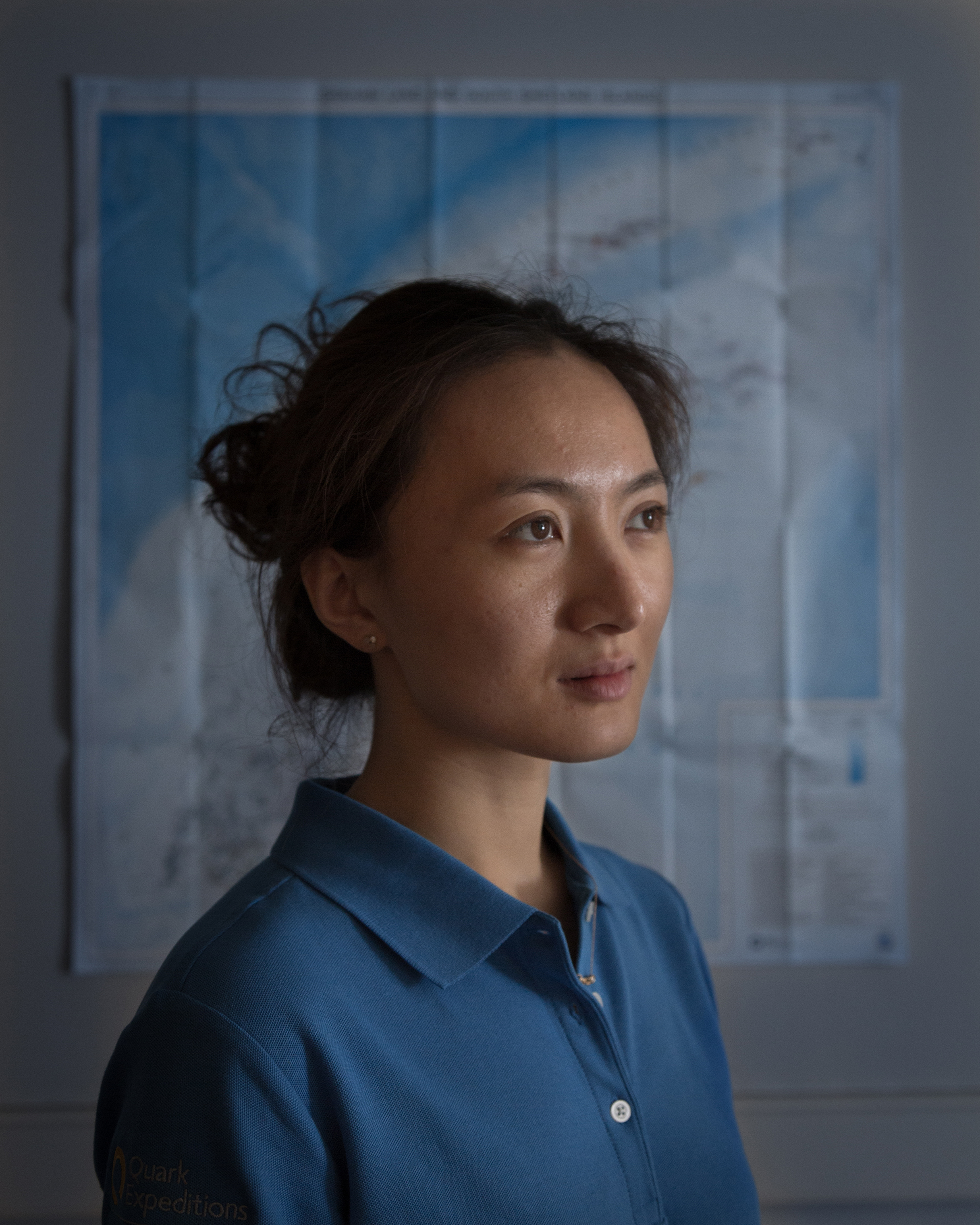 Jiayi Zhao, an actress and dancer from Beijing, works as a Mandarin translator and expedition guide. She has guided extensively at both poles