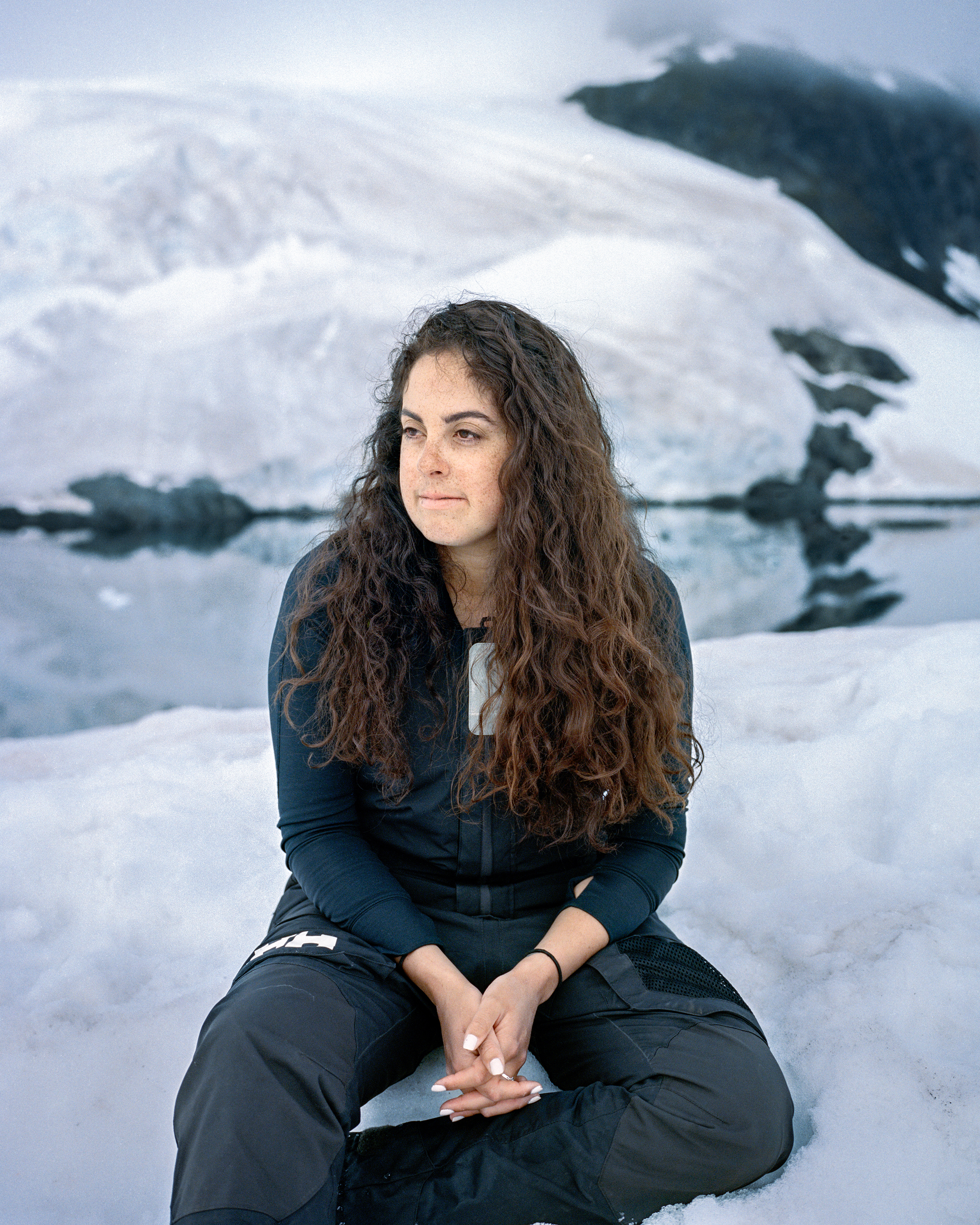 American Aven King is proud to work amongst such a strong community of women, but is concerned that she has never worked with another person of color in Antarctica. “I don’t think I’ve worked with a single other black person in the expedition world. At all.”