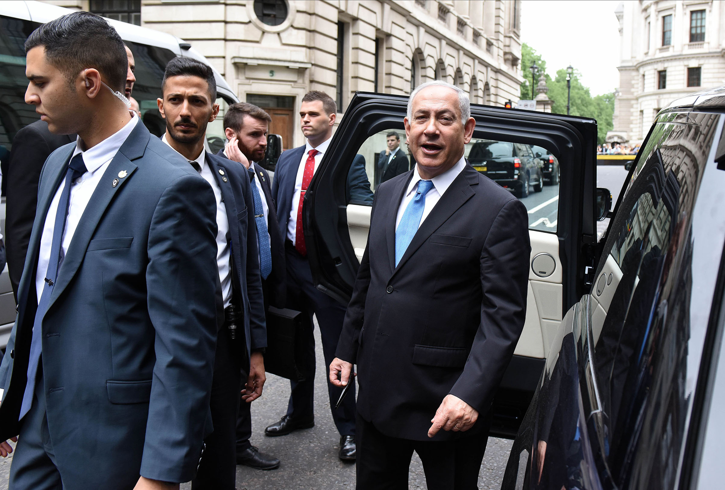 Benjamin Netanyahu (Andrew Parsons—i-Images/Eyevine/Redux)