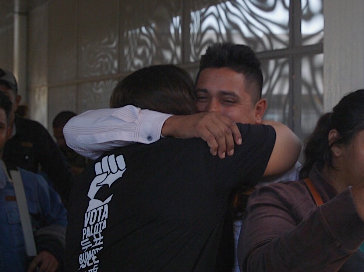 A father from Honduras, whose son has been in U.S. foster care for 10 months, learns he can return to the U.S. (Francesca Trianni)