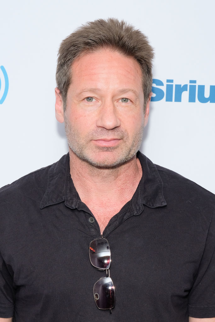 Actor David Duchovny visits SiriusXM Studios on May 14, 2018 in New York City. (Matthew Eisman—Getty Images)