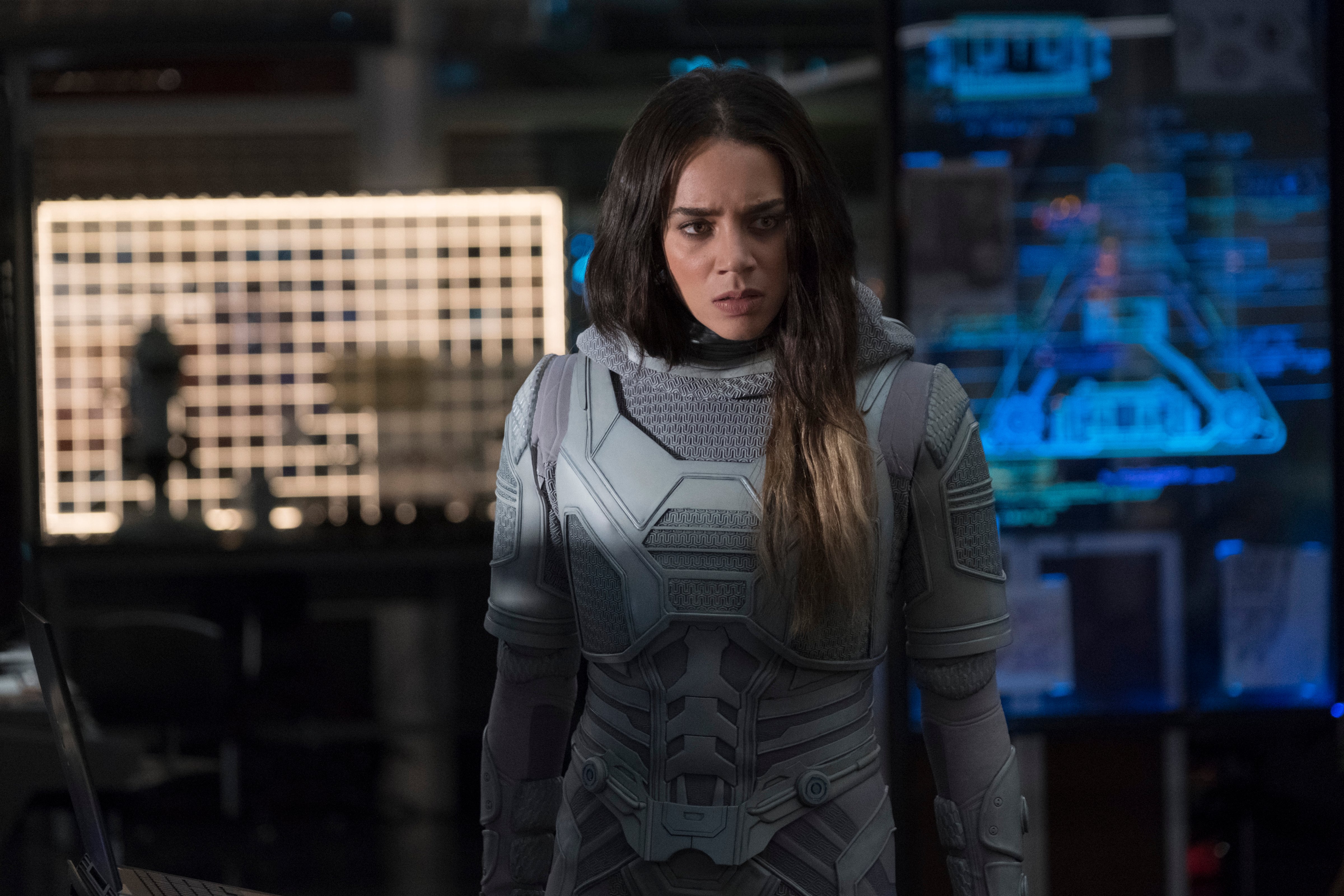 Ghost (Hannah John-Kamen) in <i>Ant-Man and the Wasp</i> (Ben Rothstein—Marvel Studios)