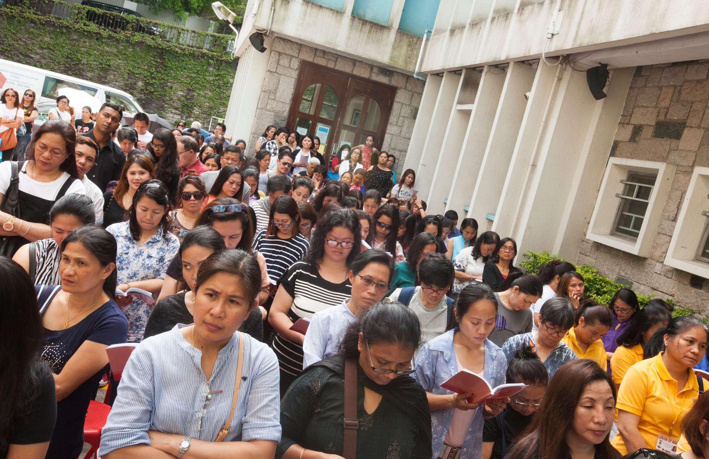 Migrant workers celebrate Easter in Hong Kong