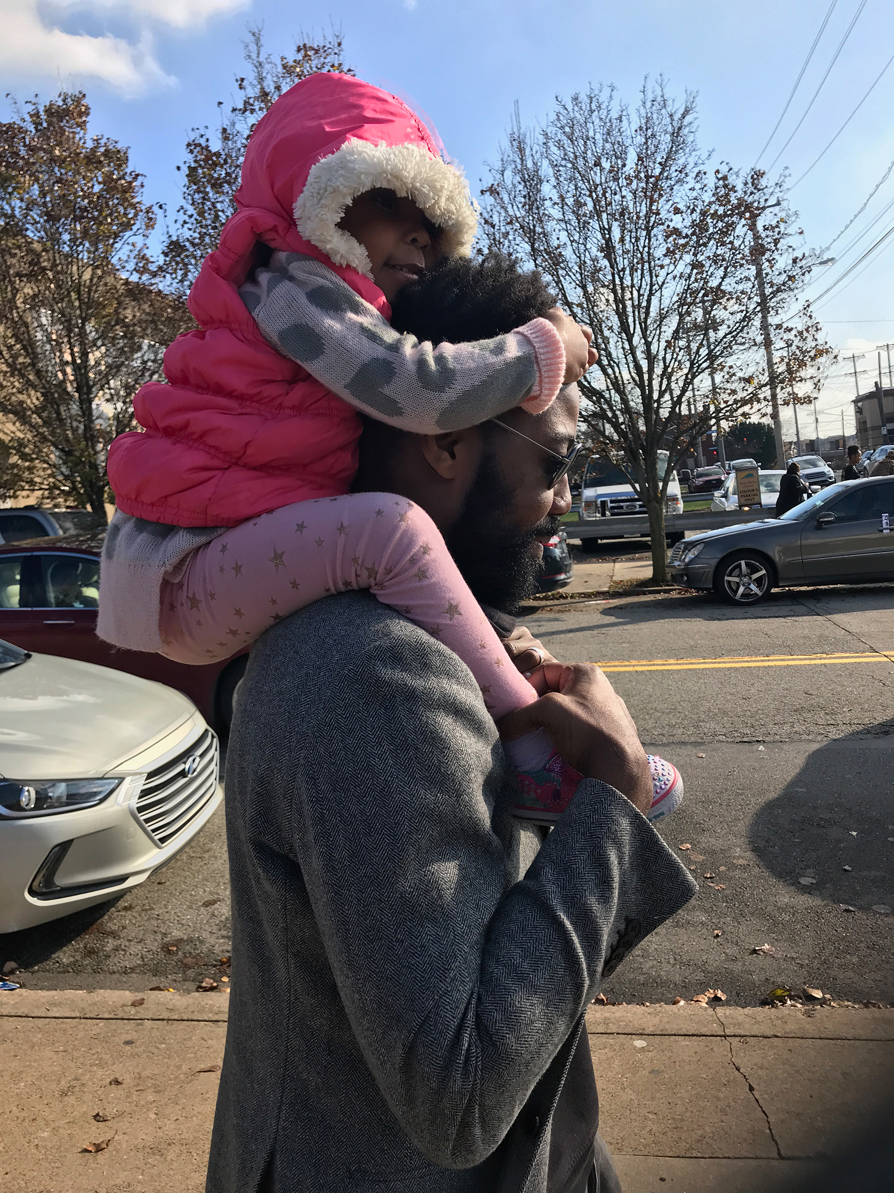 Damon Young and his daughter Zoe (Courtesy Damon Young)