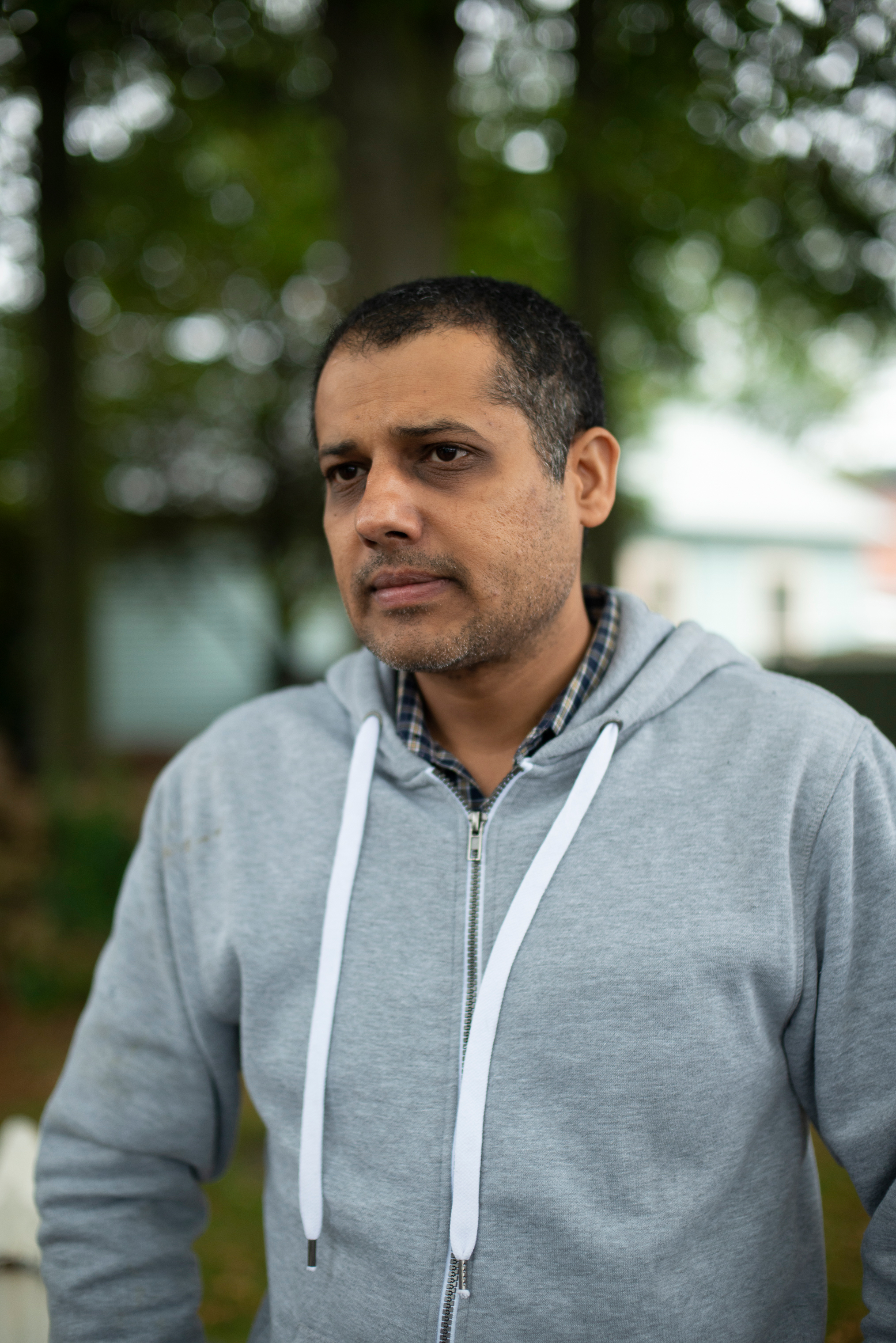 Mohsan Ali, 37, narrowly escaped the attack on the Al Noor mosque in Christchurch, New Zealand. His wife survived by hiding in a bathroom.