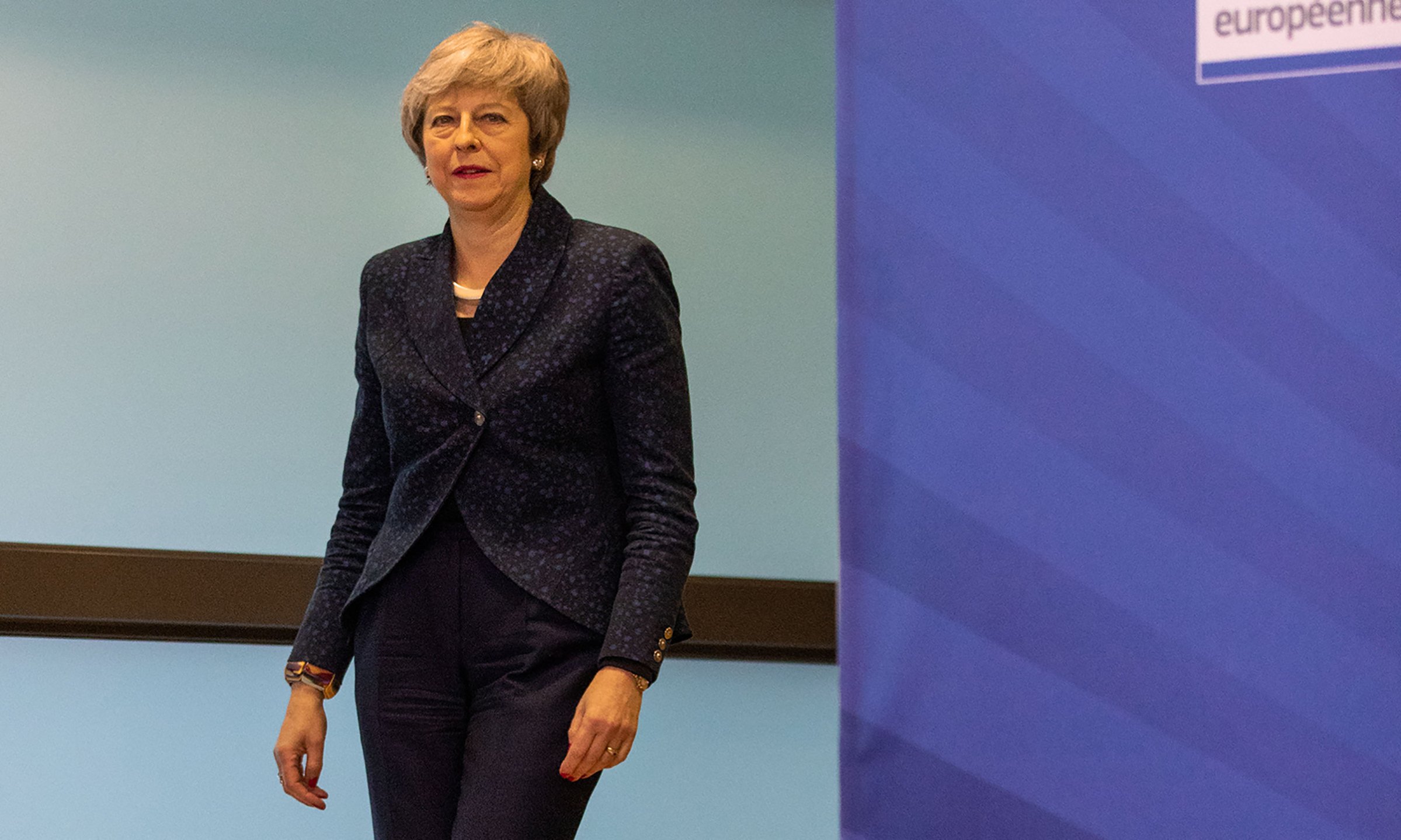 ‘I know there is a desire for a new approach and new leadership.’ — Theresa May, in a March 27 speech to Conservative lawmakers