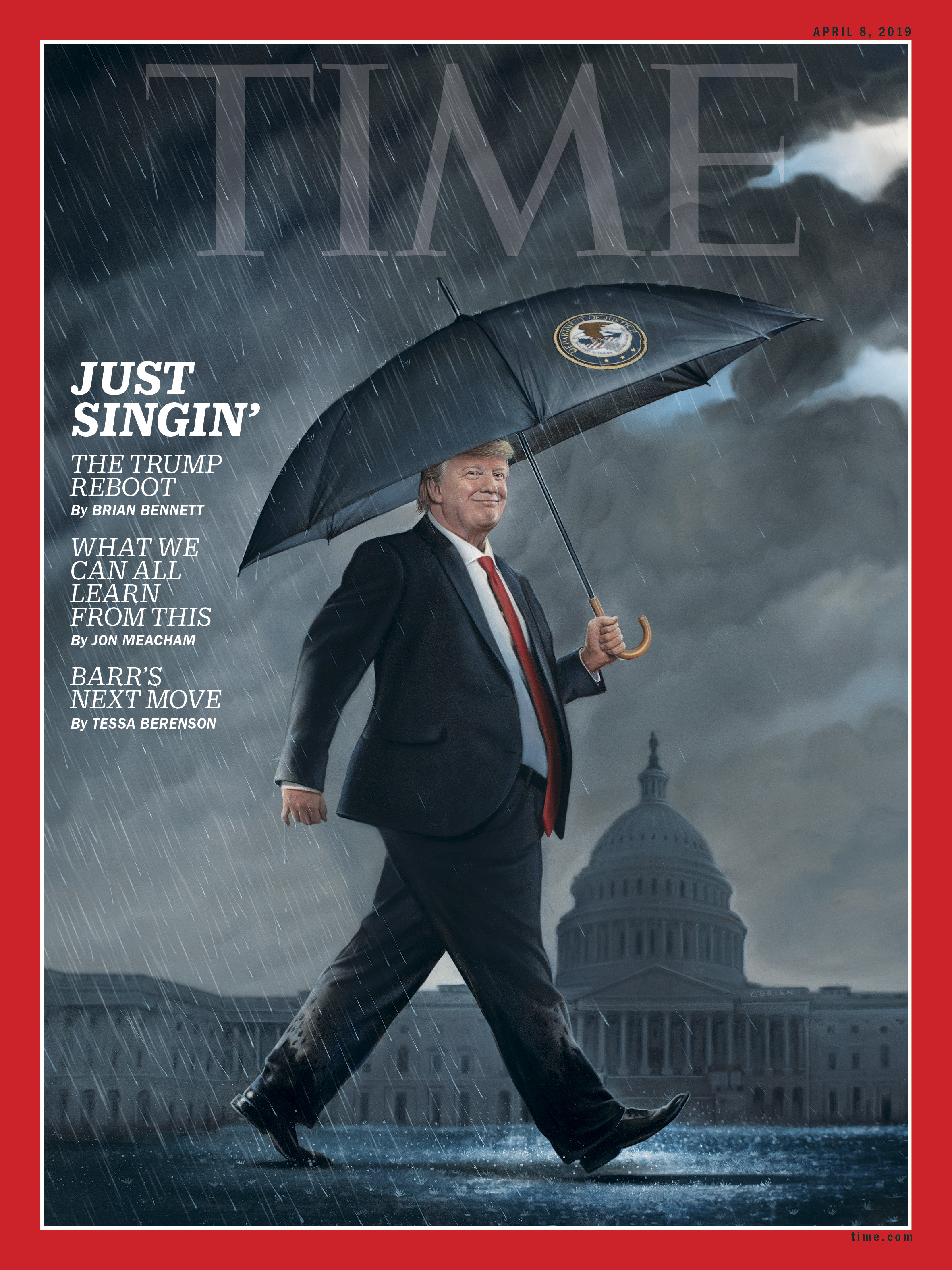 Trump Reboot Time Magazine Cover