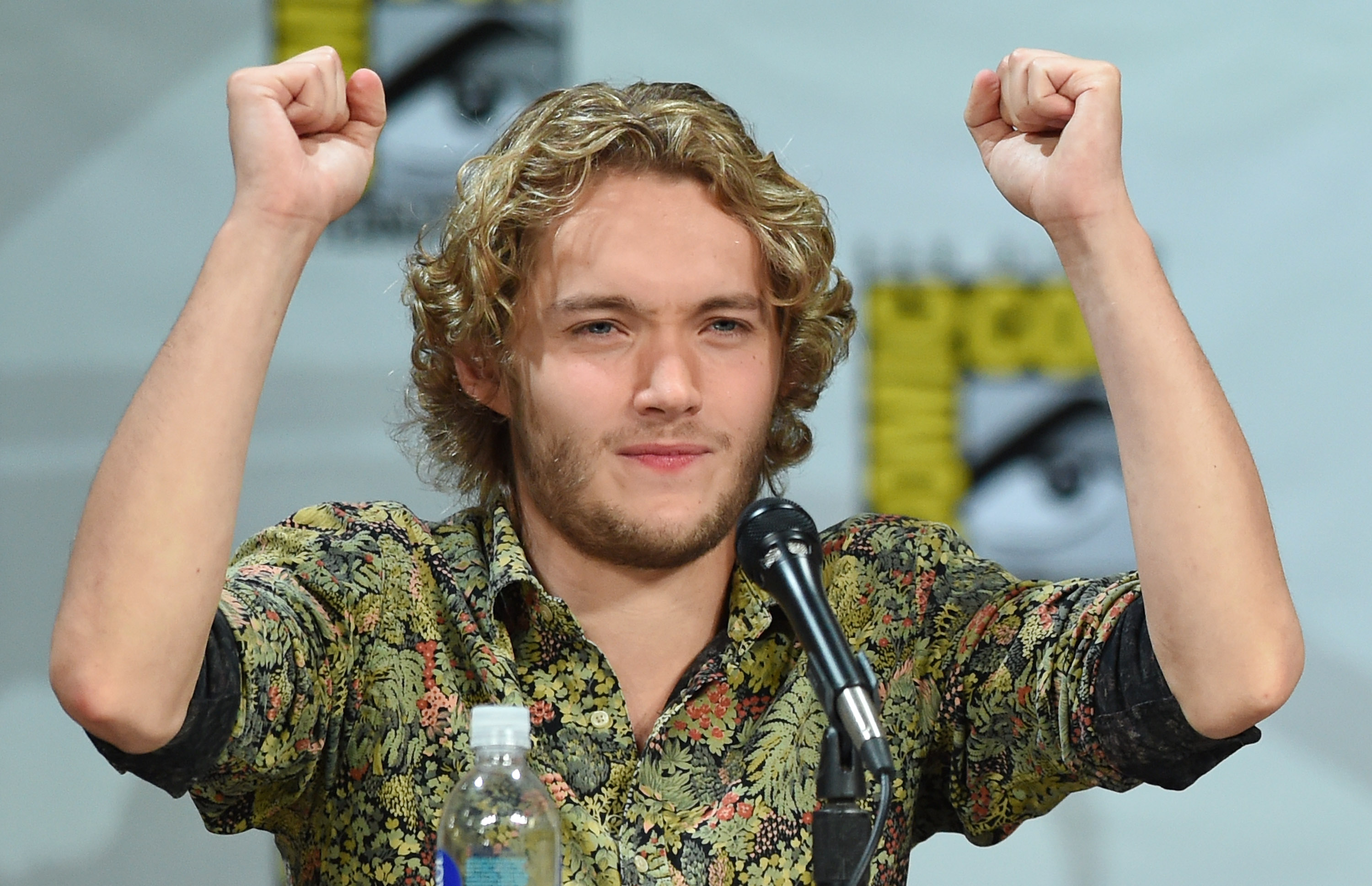 oby Regbo attends The CW's "Reign" exclusive premiere screening and panel during Comic-Con International 2014 at the San Diego Convention Center on July 24, 2014 in San Diego, California. (Ethan Miller—Getty Images)