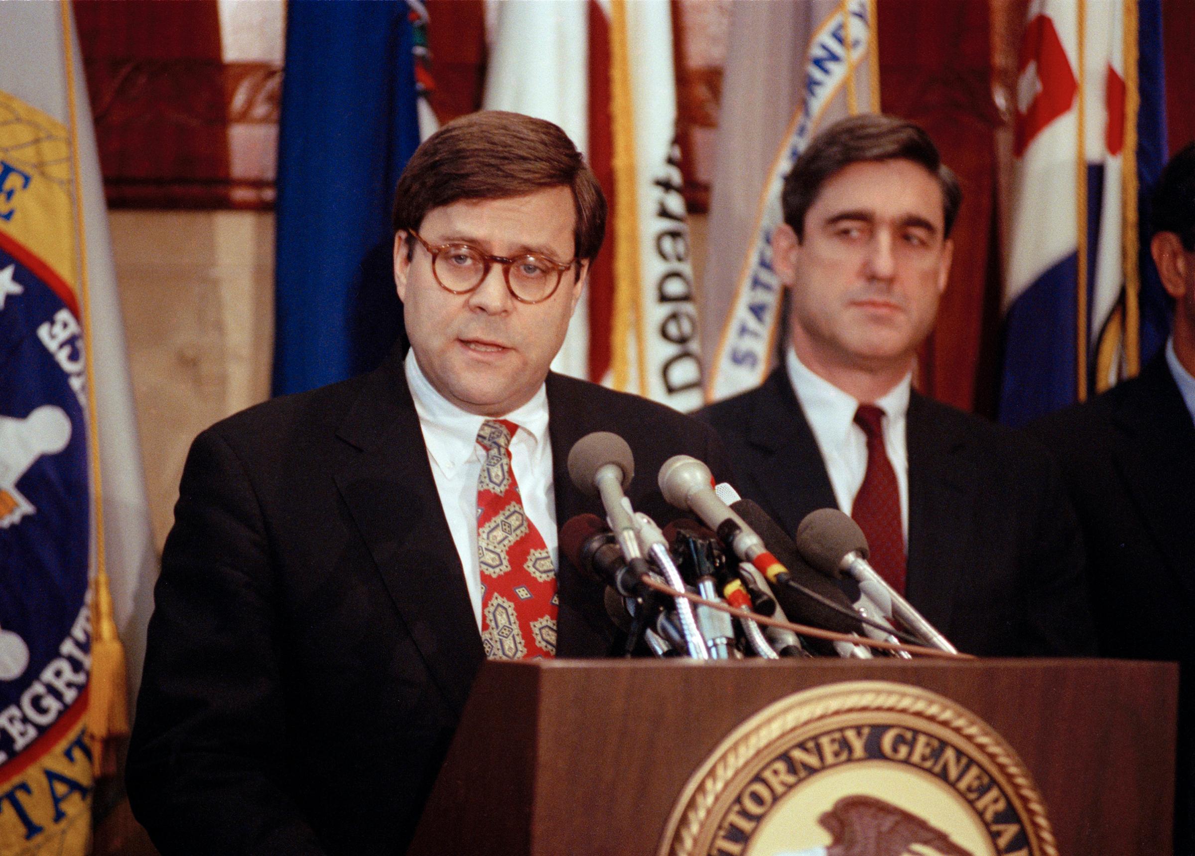 Barr was Mueller’s boss during his first stint at DOJ, and the two are close friends