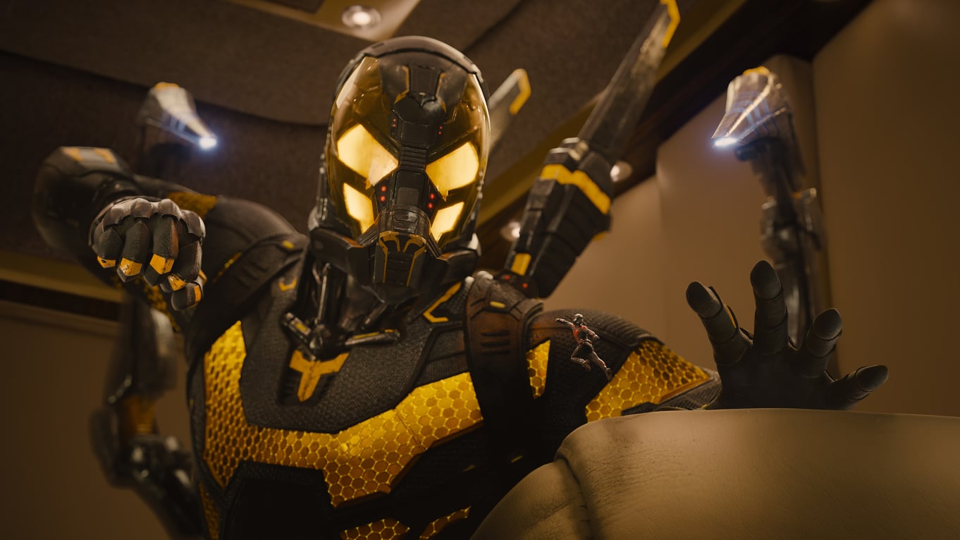 Corey Stoll as Yellowjacket in <i>Ant-Man</i> (Marvel Studios)