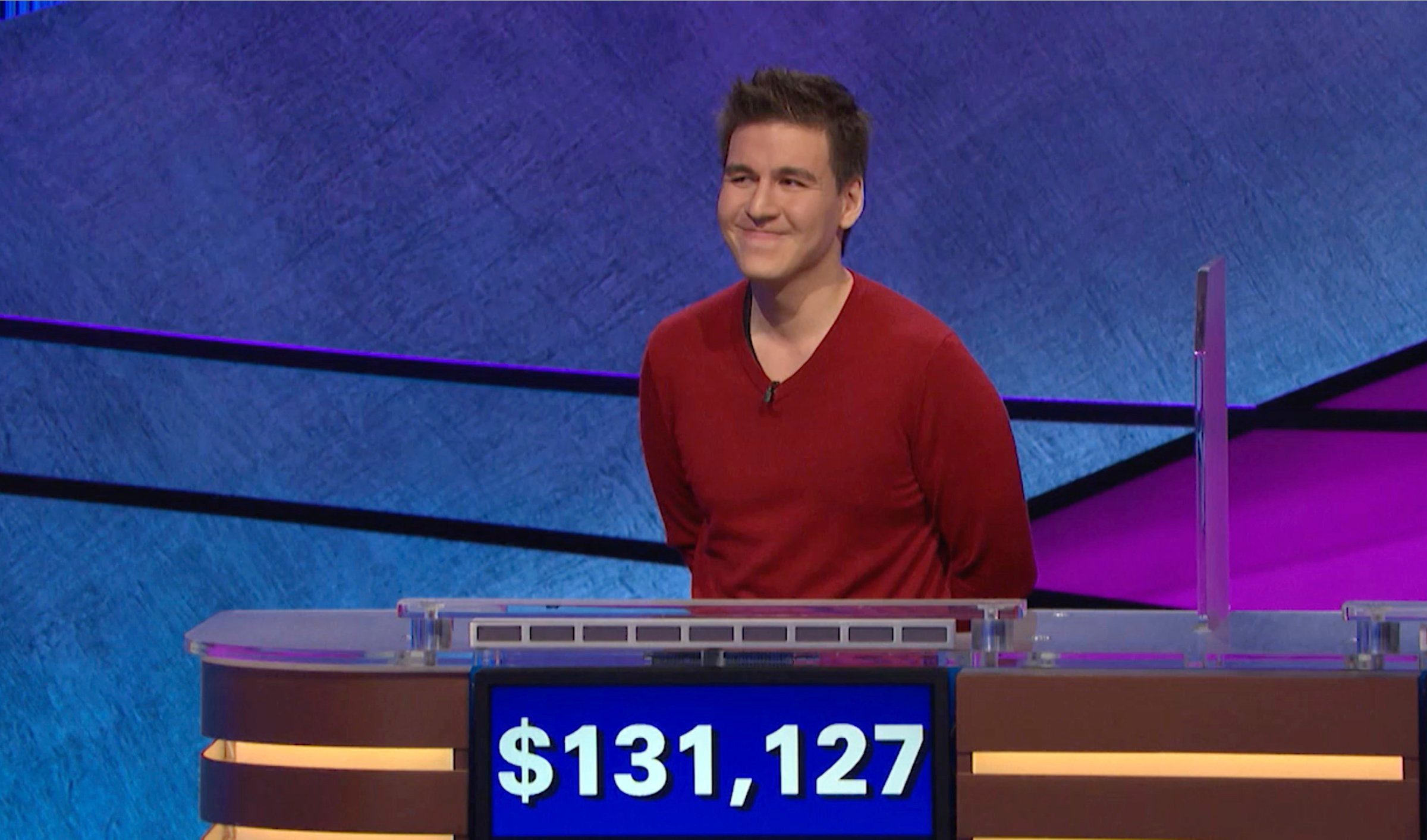 Las Vegas gambler James Holzhauer has passed the $1 million mark in winnings on 'Jeopardy!' on his 14th appearance.