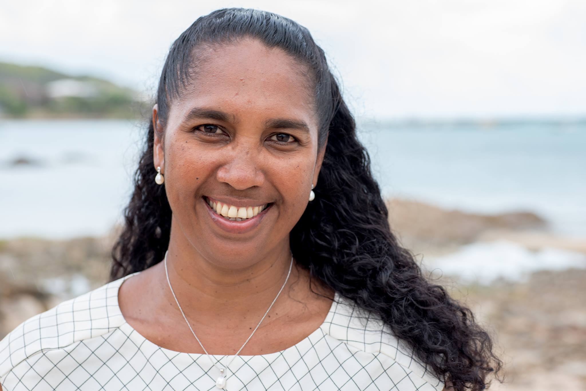 Vonda Malone is the indigenous leader and first female Mayor of the Torres Shire Council. (Jolanda Purdy —Urdy Images)