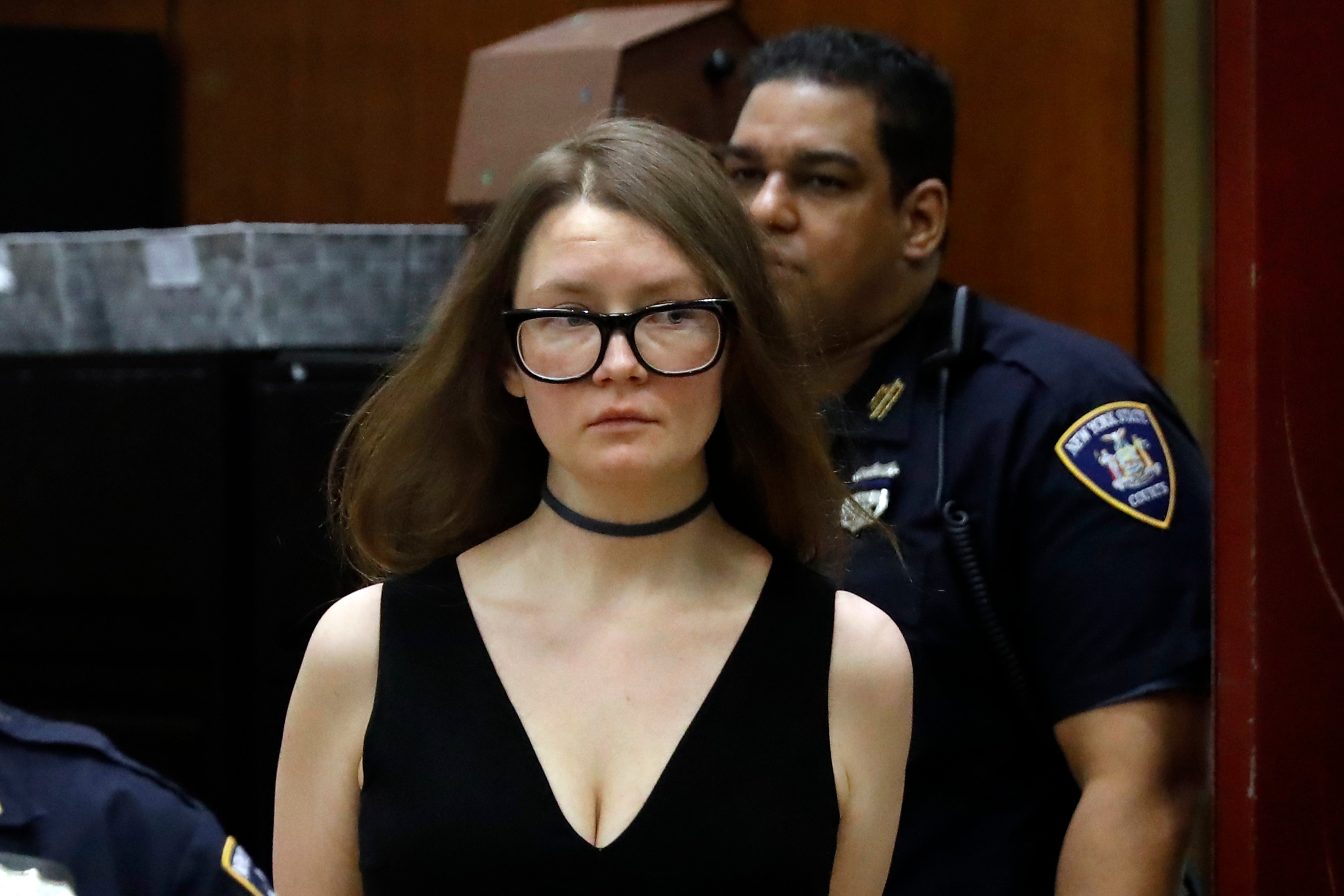 Anna Sorokin arrives in New York State Supreme Court, in New York, Wednesday, March 27, 2019. (Richard Drew—AP)