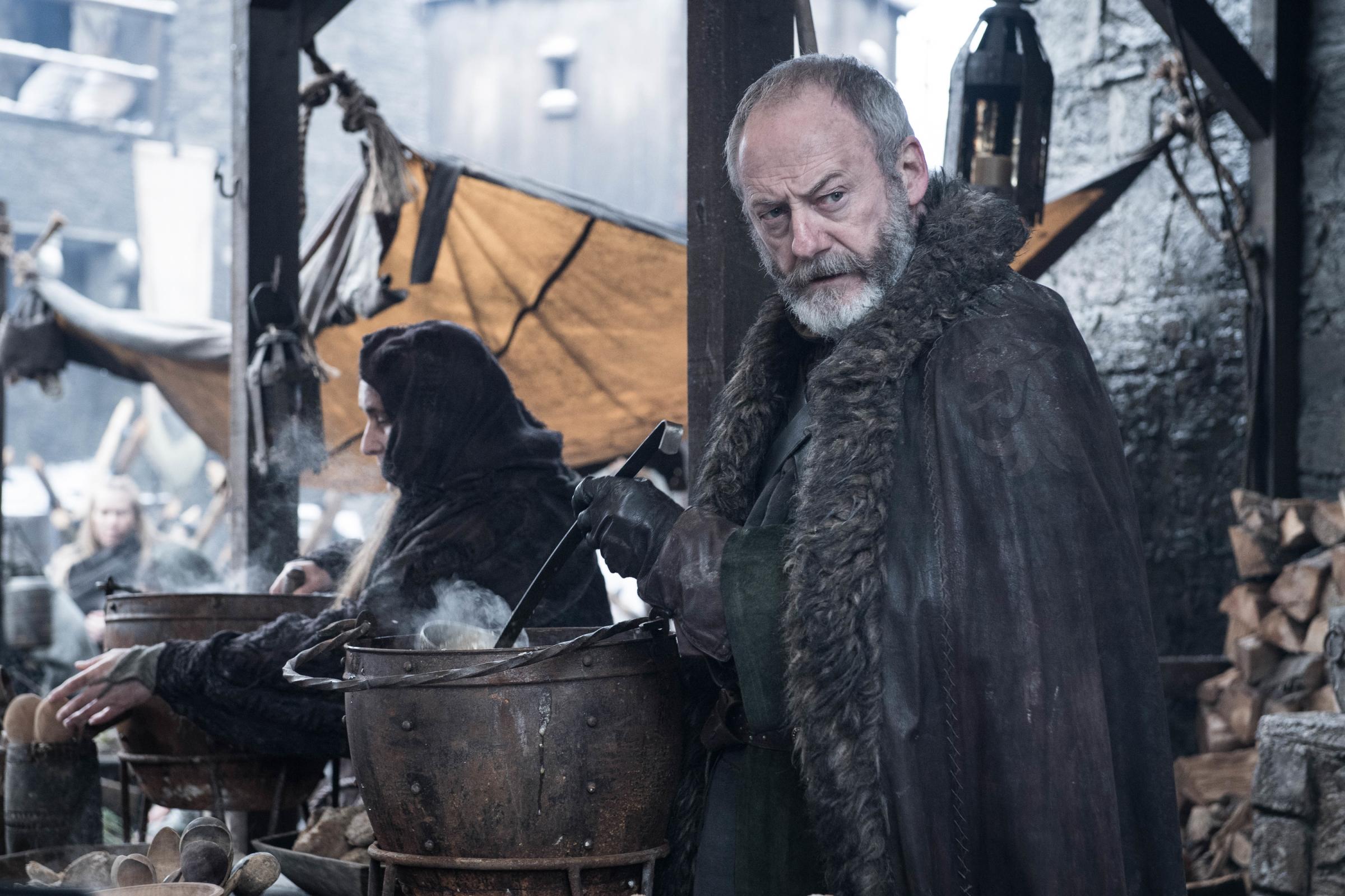 Liam Cunningham as Davos Seaworth in 'Game of Thrones.'