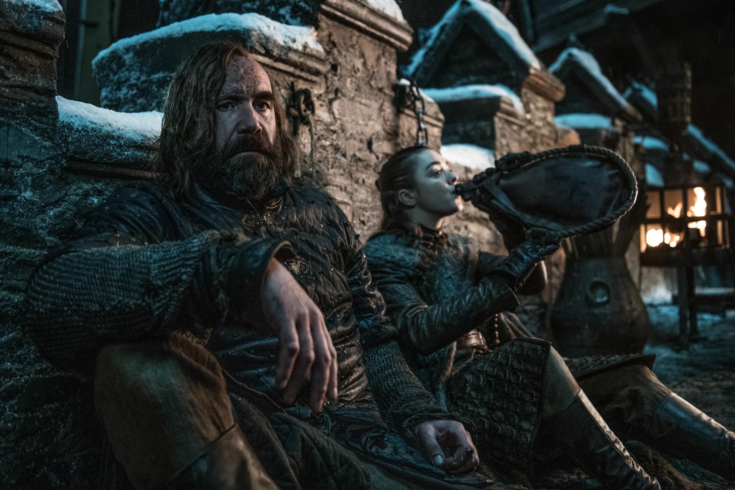 Arya and the Hound meet again in Game of Thrones season 8 episode 2