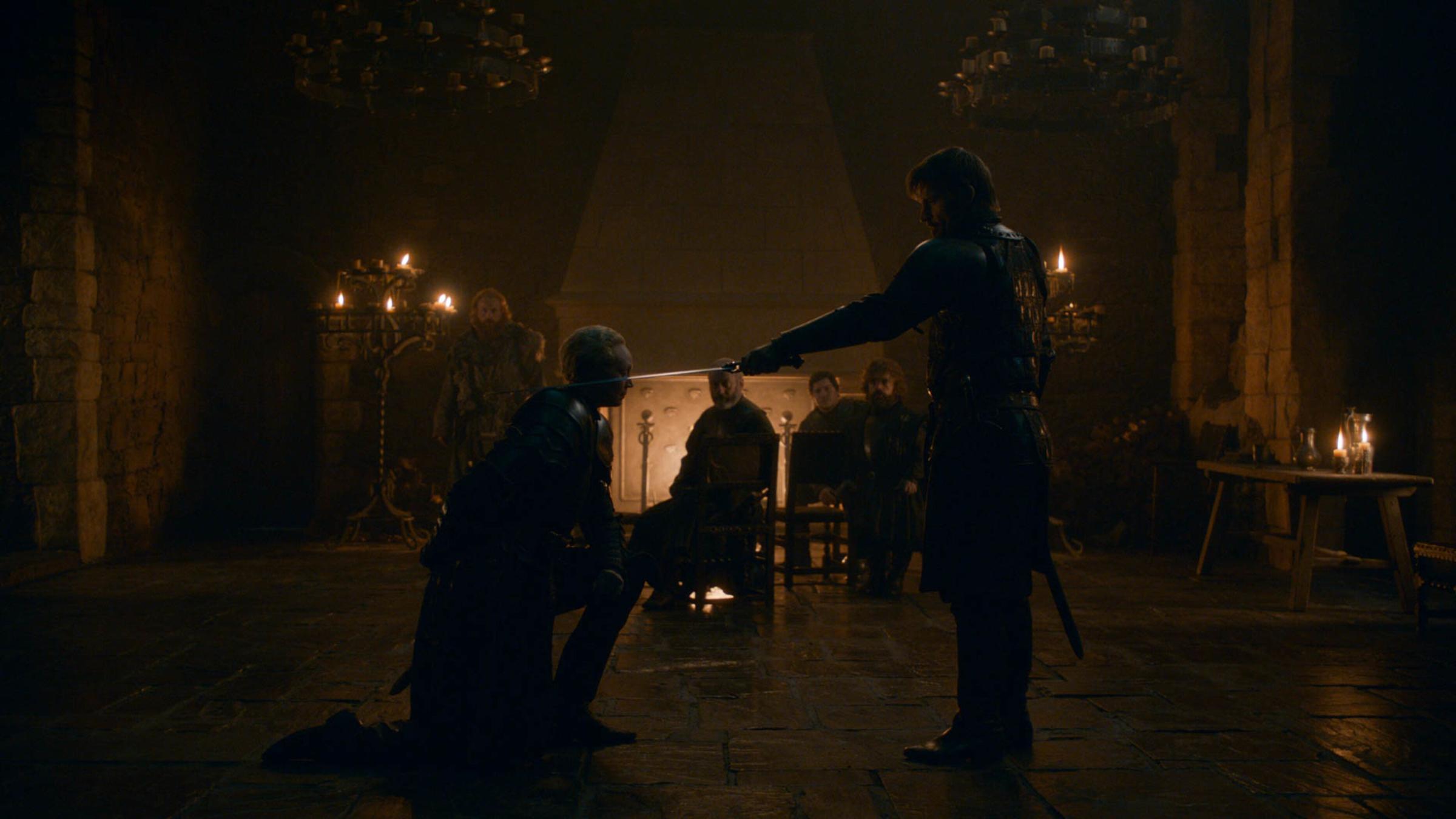 Game of Thrones Knighting History