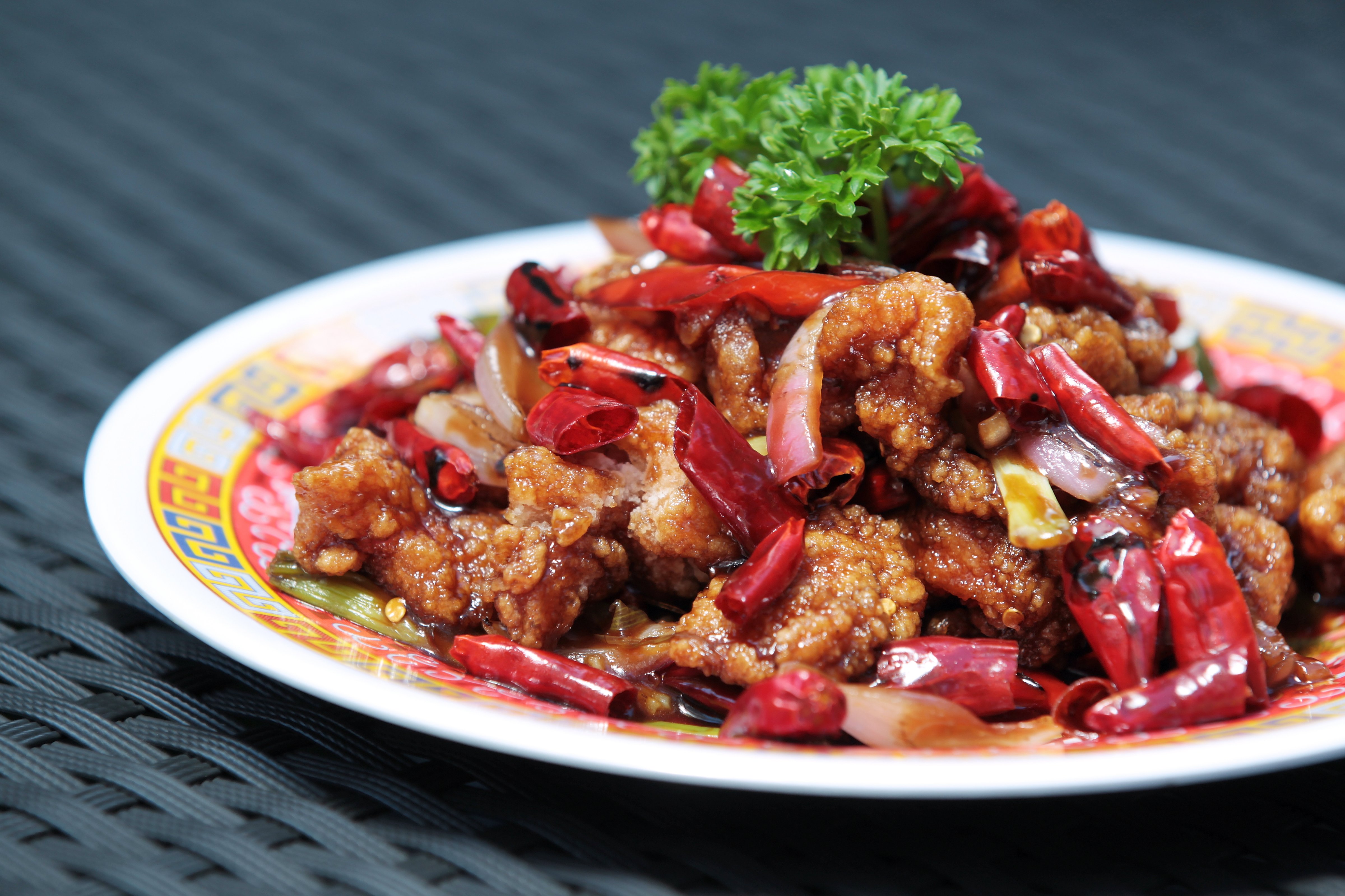 A stock photo of General Tso's Chicken, a staple at many Chinese-American restaurants. (Bruce Yan/South China Morning Post via Getty Images)