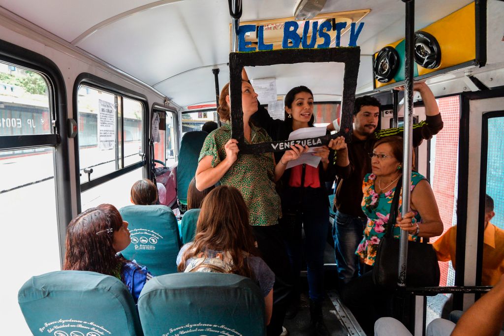 bus-tv-protest-venezuela