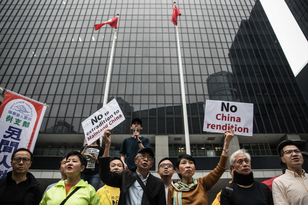 Hong Kong Protest Against Extradition Law