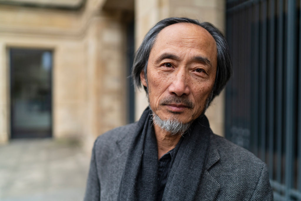 Ma Jian, writer, known as the Chinese Solzhenitsyn at the Oxford Literary Festival 2019 in Oxford, England on April 5, 2019. (David Levenson&mdash;Getty Images)