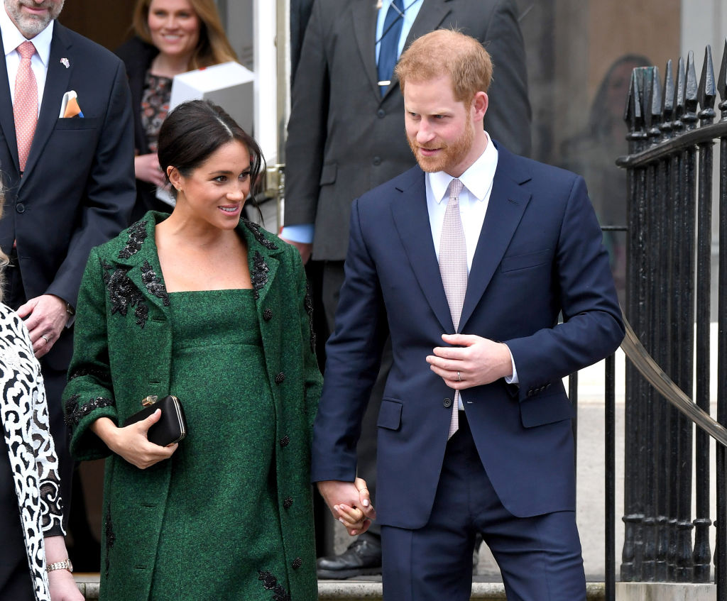 Prince Harry, Duke of Sussex and Meghan, Duchess Of Sussex attend a Commonwealth Day Youth Event at Canada House on March 11, 2019 in London, England. (Karwai Tang—WireImage)