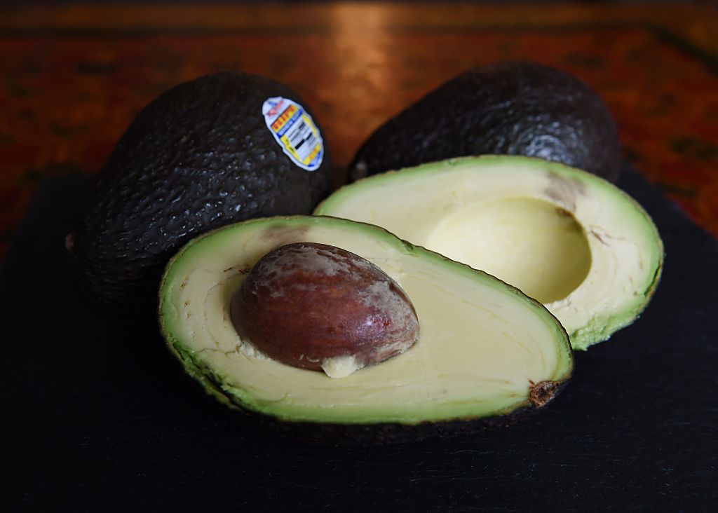 Hass avocados in Los Angeles, California on January 22, 2015.  The avocado has become the United States new favorite fruit with more than 4.25 billion sold last year. The Hass variety make up 95% of all avocados eaten in the United States and 85% of avocados are imported, mainly from Mexico. (MARK RALSTON&mdash;AFP/Getty Images)