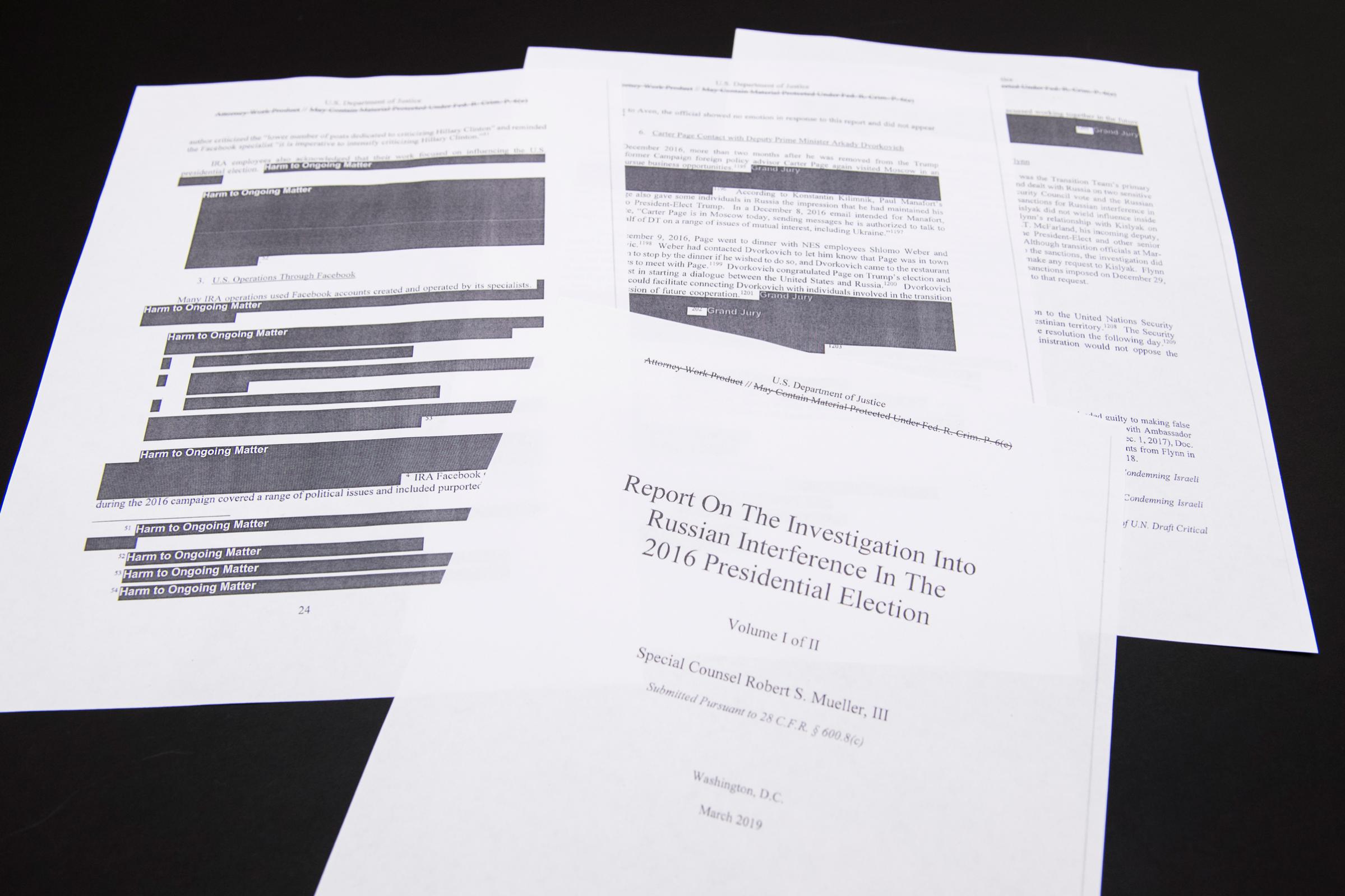 The Mueller Report and Russia