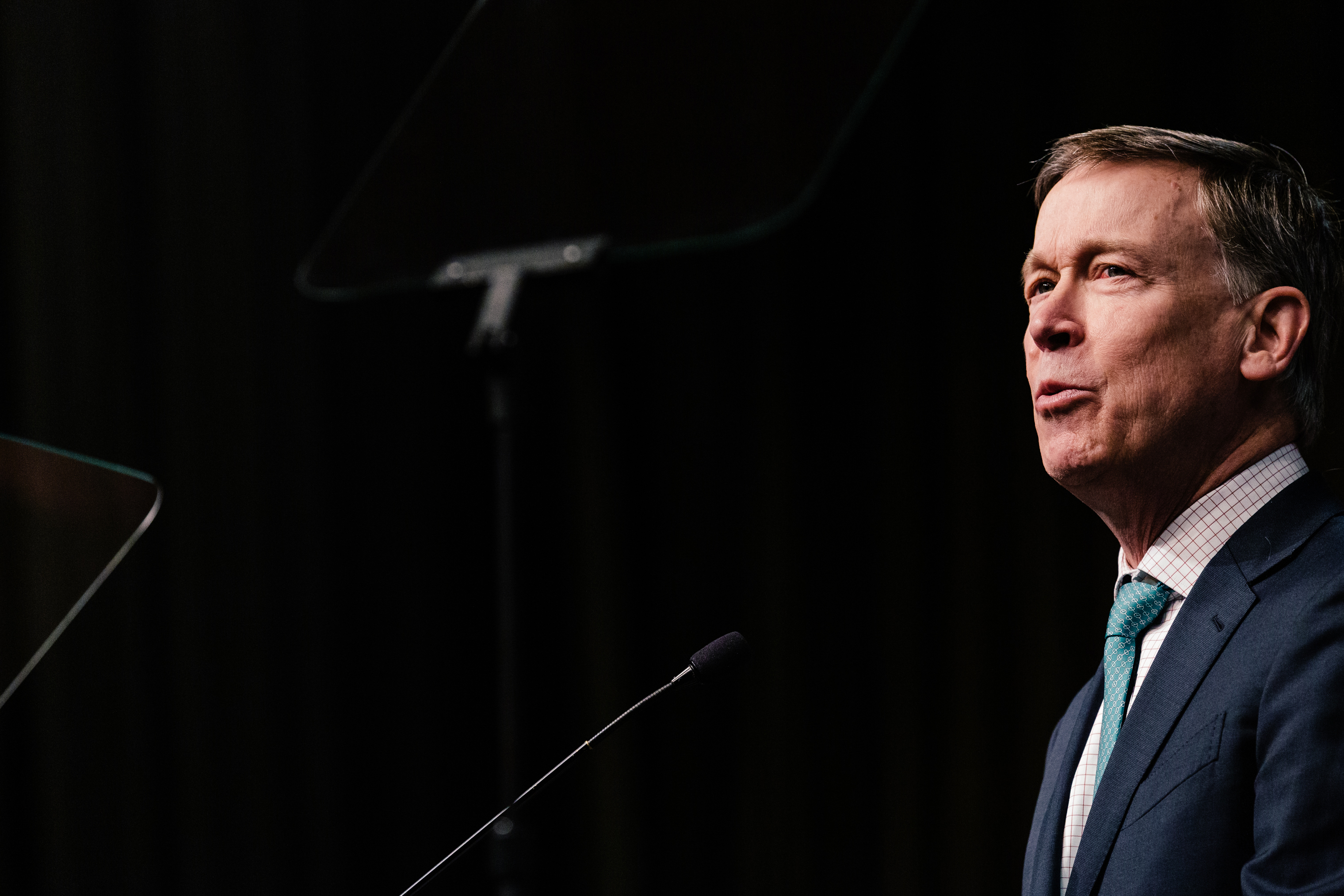 John Hickenlooper, Governor from Colorado, speaks at the National Action Network Convention . (Christopher Lee for TIME)