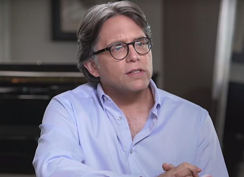 Keith Raniere appears in a YouTube video dated January 26, 2017. The founder of NXIVM has been arrested on charges of sex trafficking.