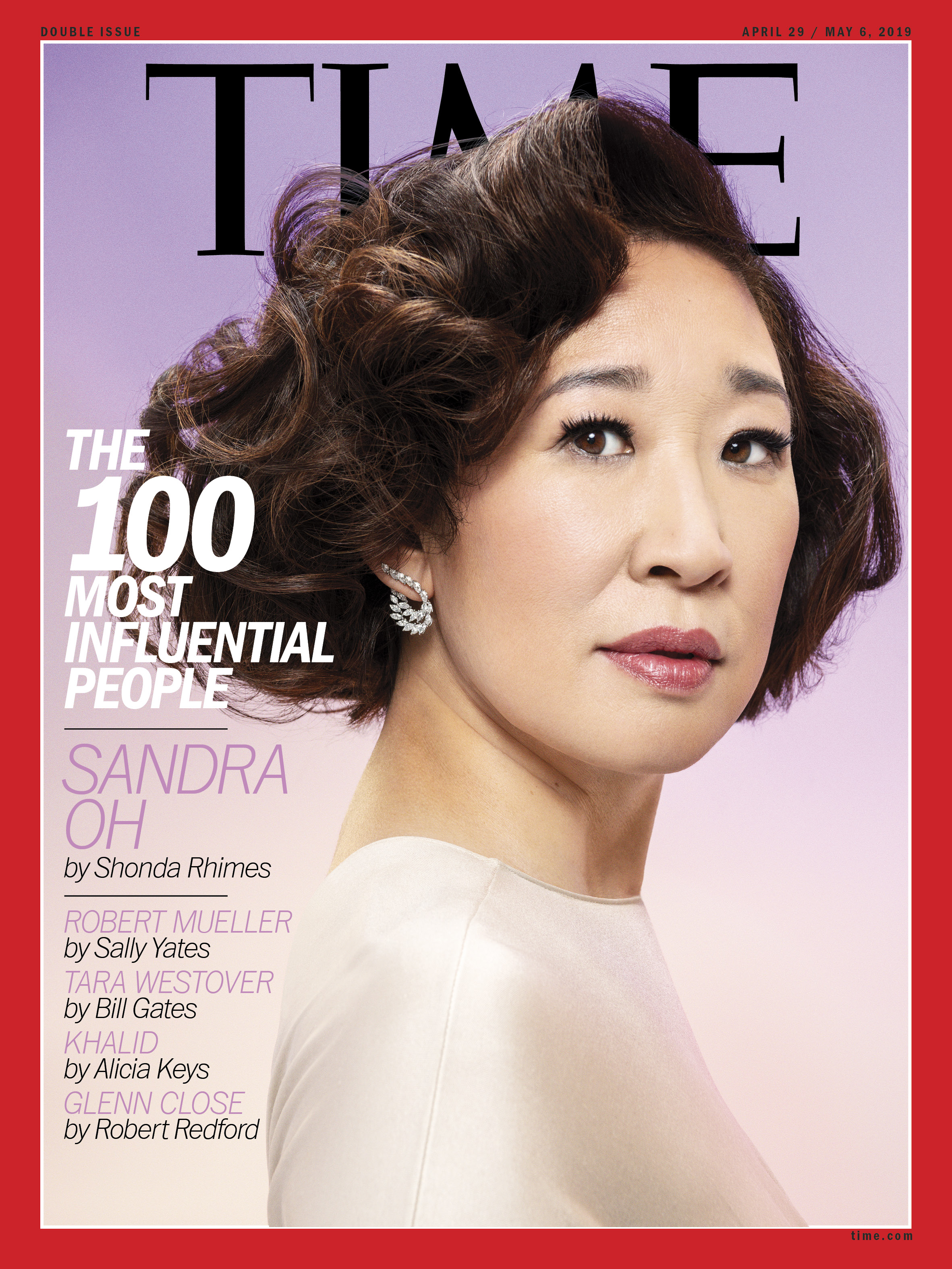 Sandra Oh Time 100 cover