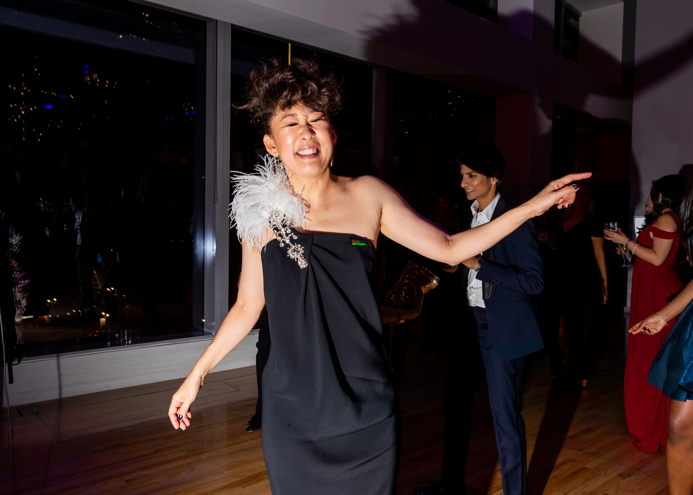 Sandra Oh at the Time 100 Gala at Jazz at Lincoln Center in New York City on April 23, 2019. (Kevin Tachman for TIME)