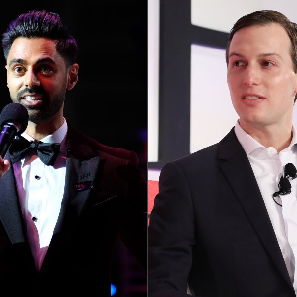 Hasan Minaj at the at the Time 100 Gala and Jared Kushner at the Time 100 Summit in New York City on April 23, 2019.