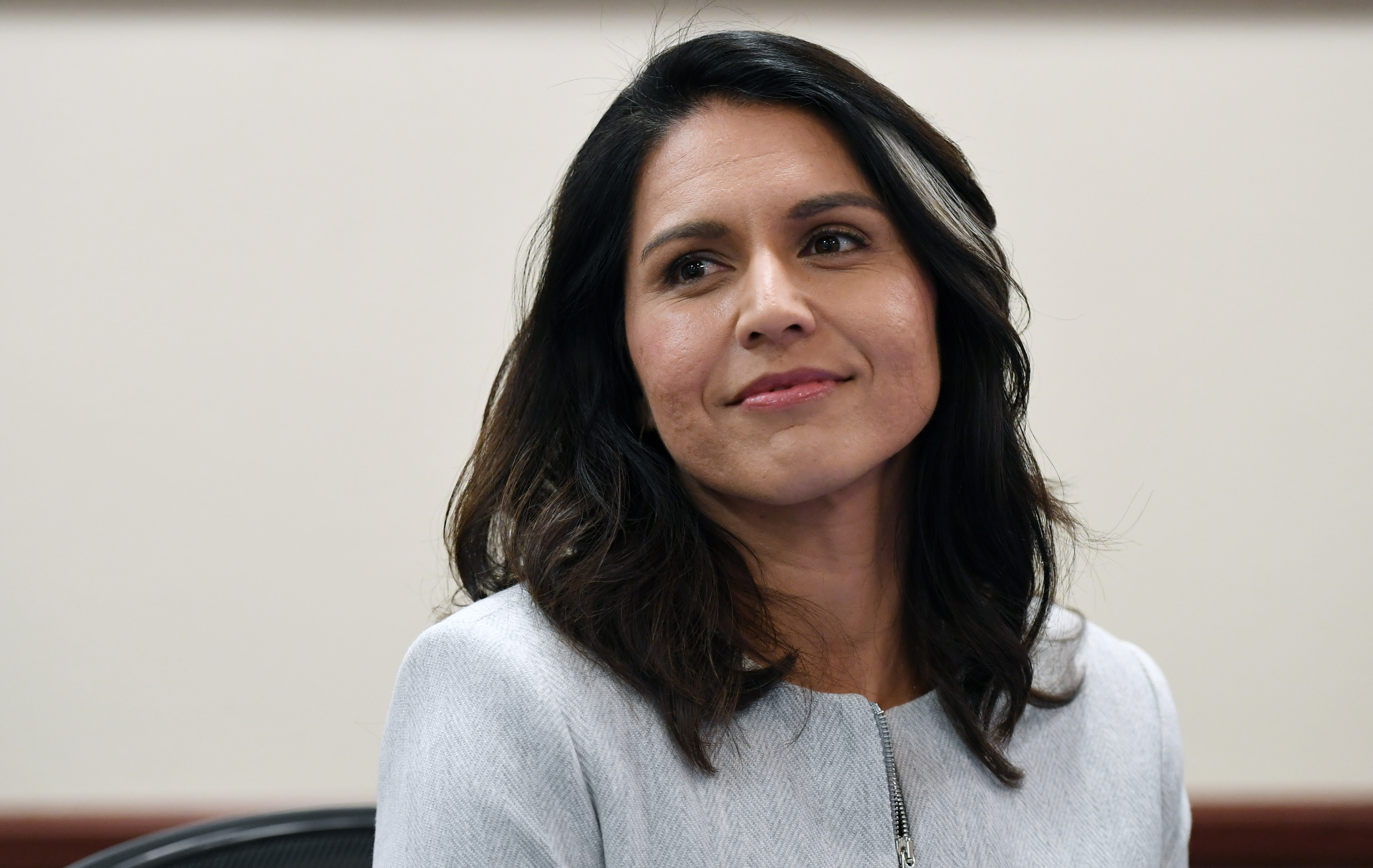 U.S. Rep. Tulsi Gabbard (D-HI) attends a meet-and-greet at United Way of Southern Nevada on March 18, 2019 in Las Vegas, Nevada. (Ethan Miller—Getty Images)