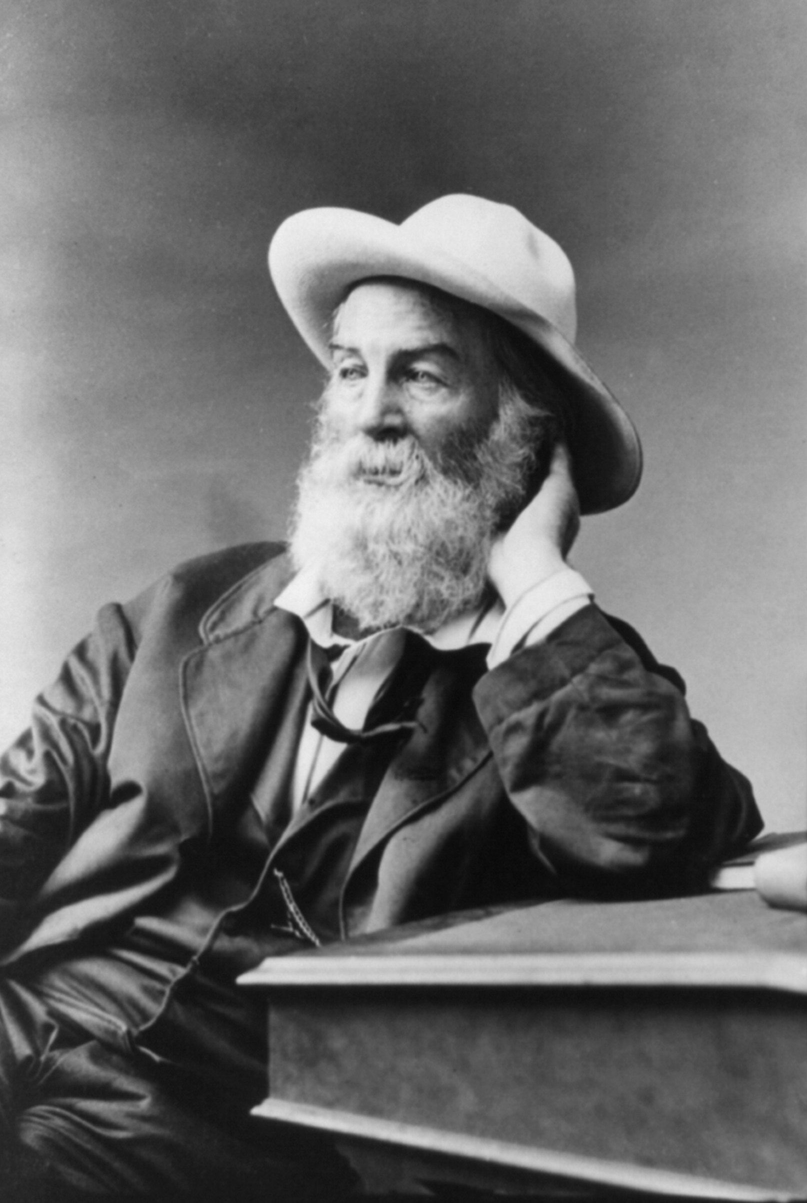 Poet Walt Whitman poses for a portrait in 1871. (Donaldson Collection/Getty Images)